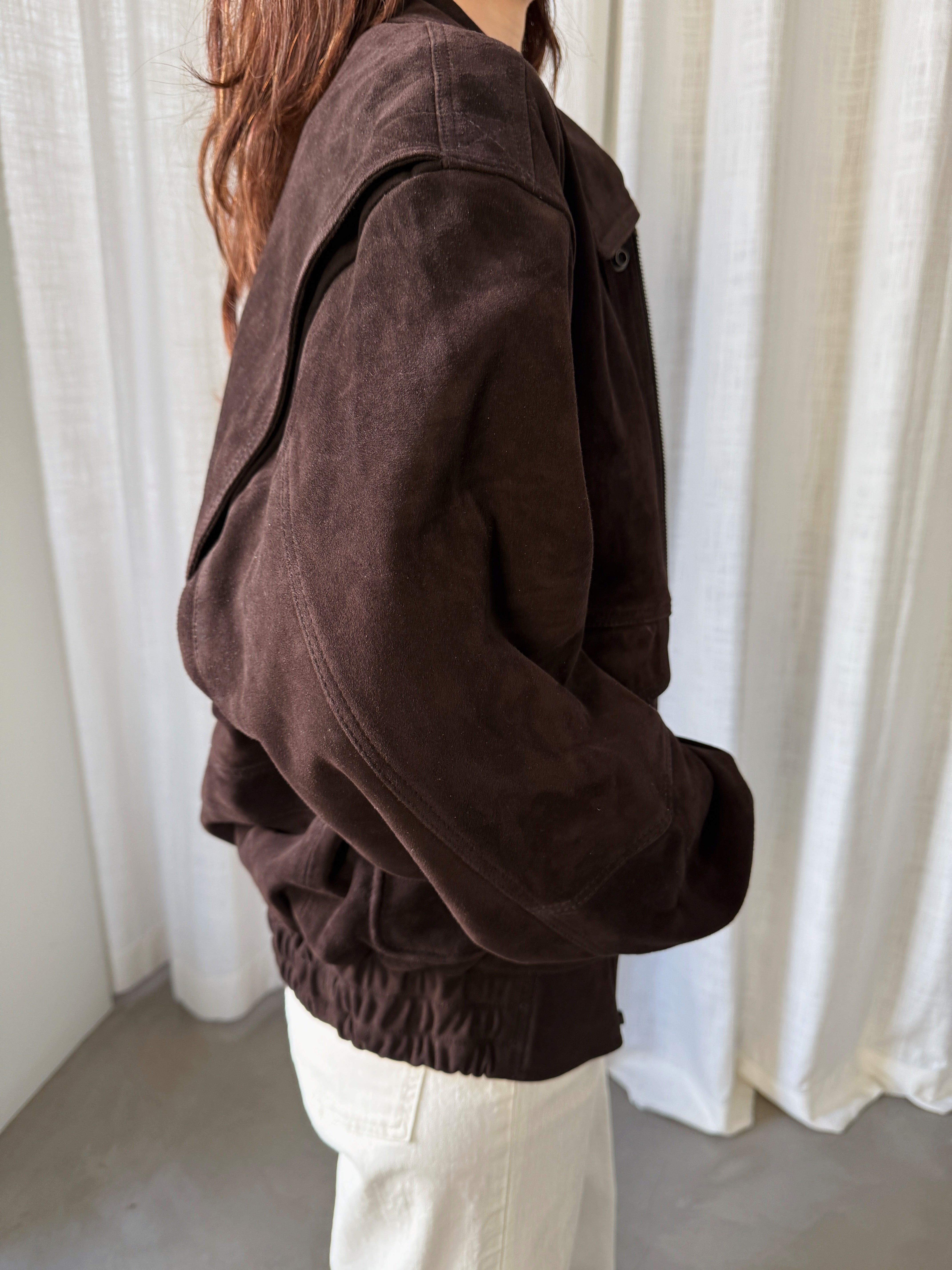 Cora Dark Brown Suede