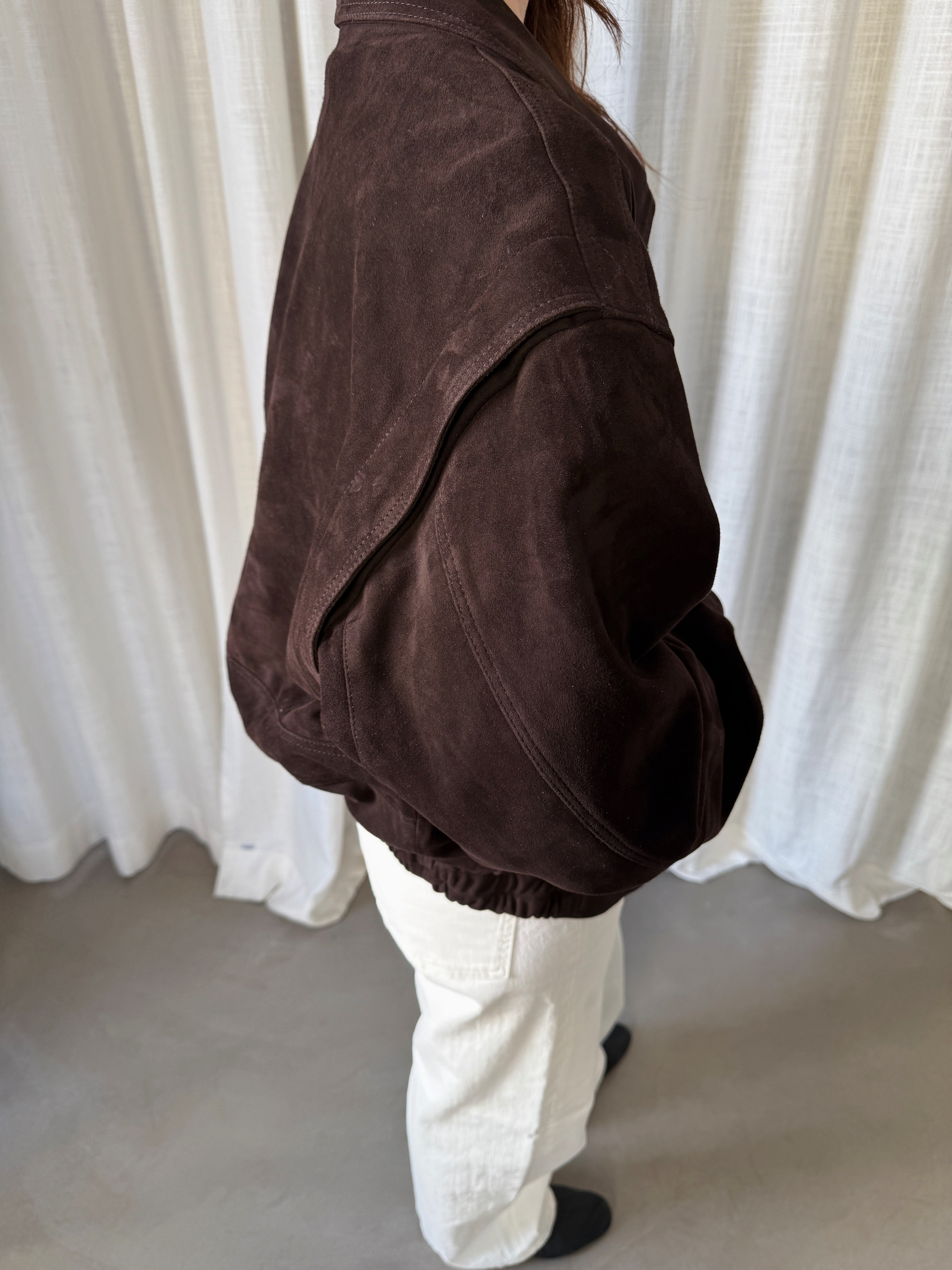 Cora Dark Brown Suede