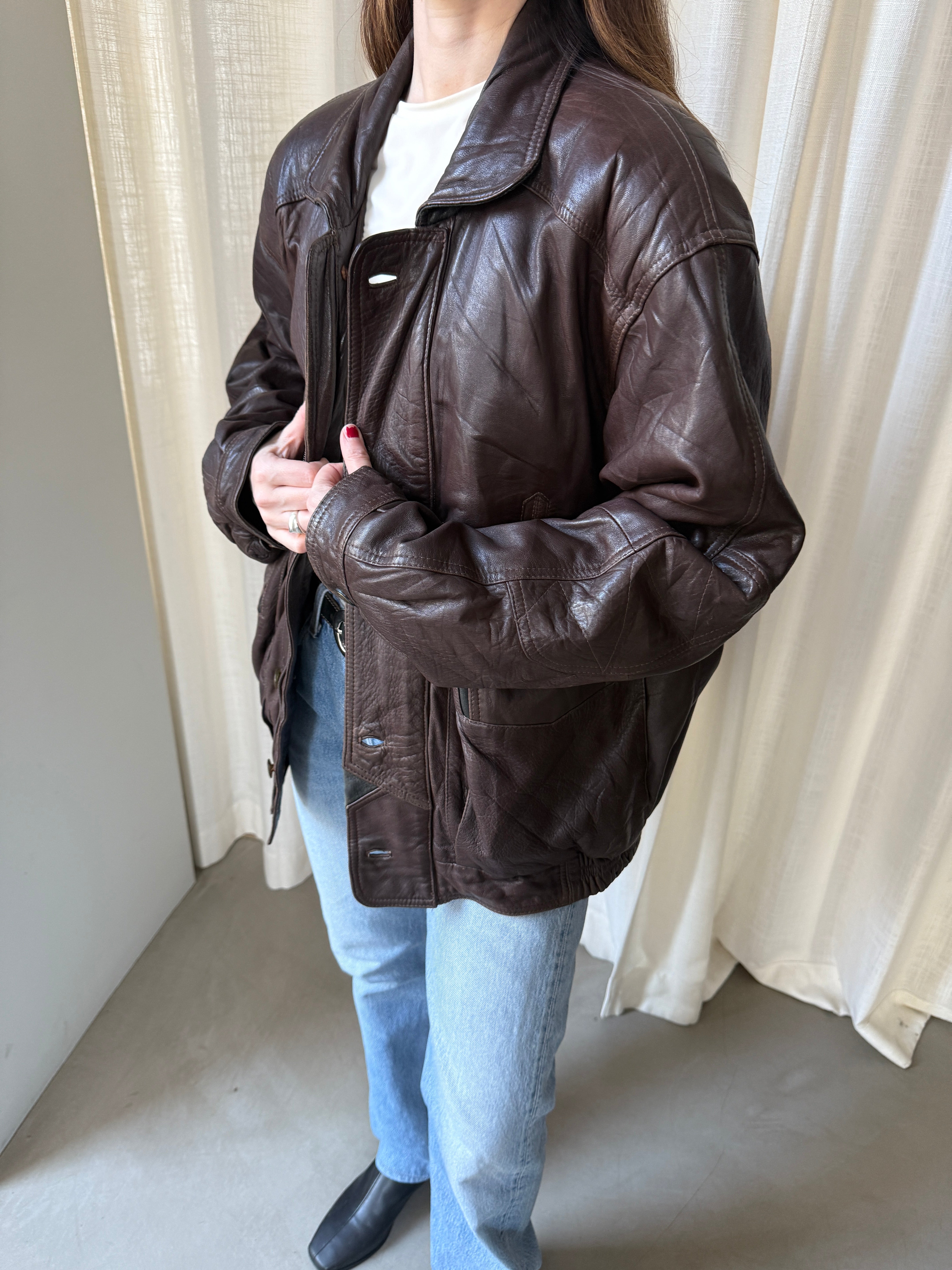 Brown Bomber Jacket