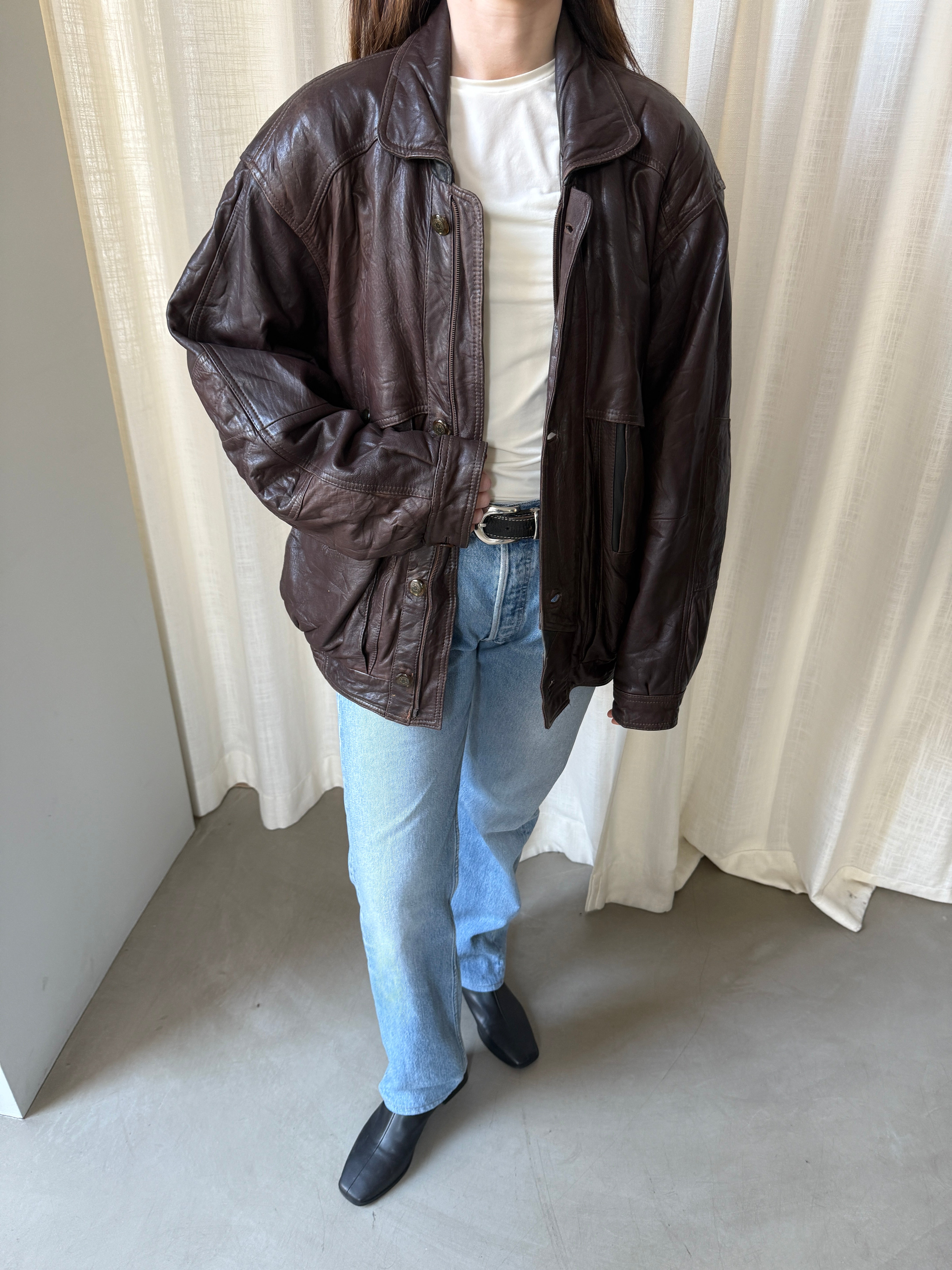 Brown Bomber Jacket