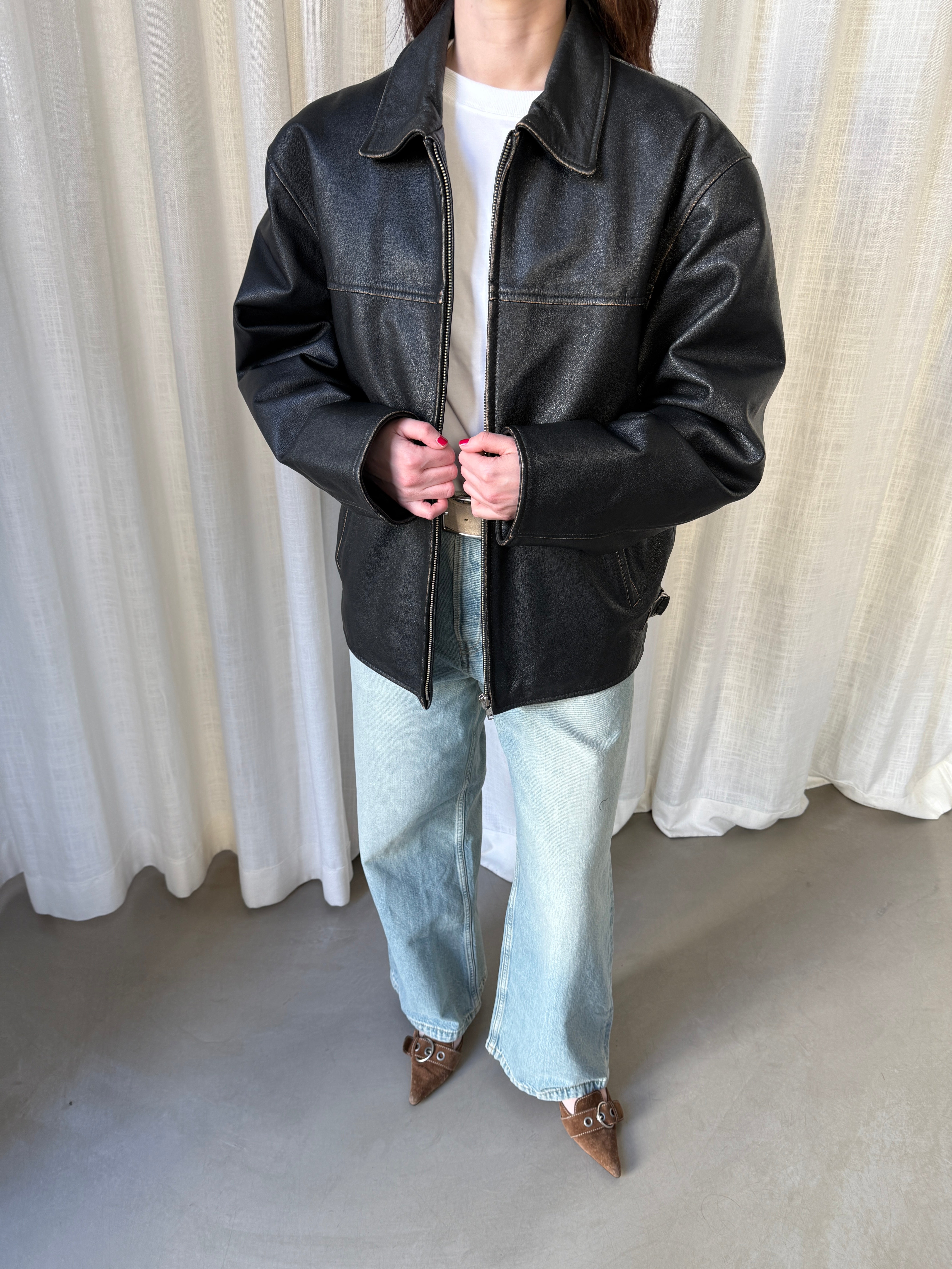 Gatto Leather Jacket