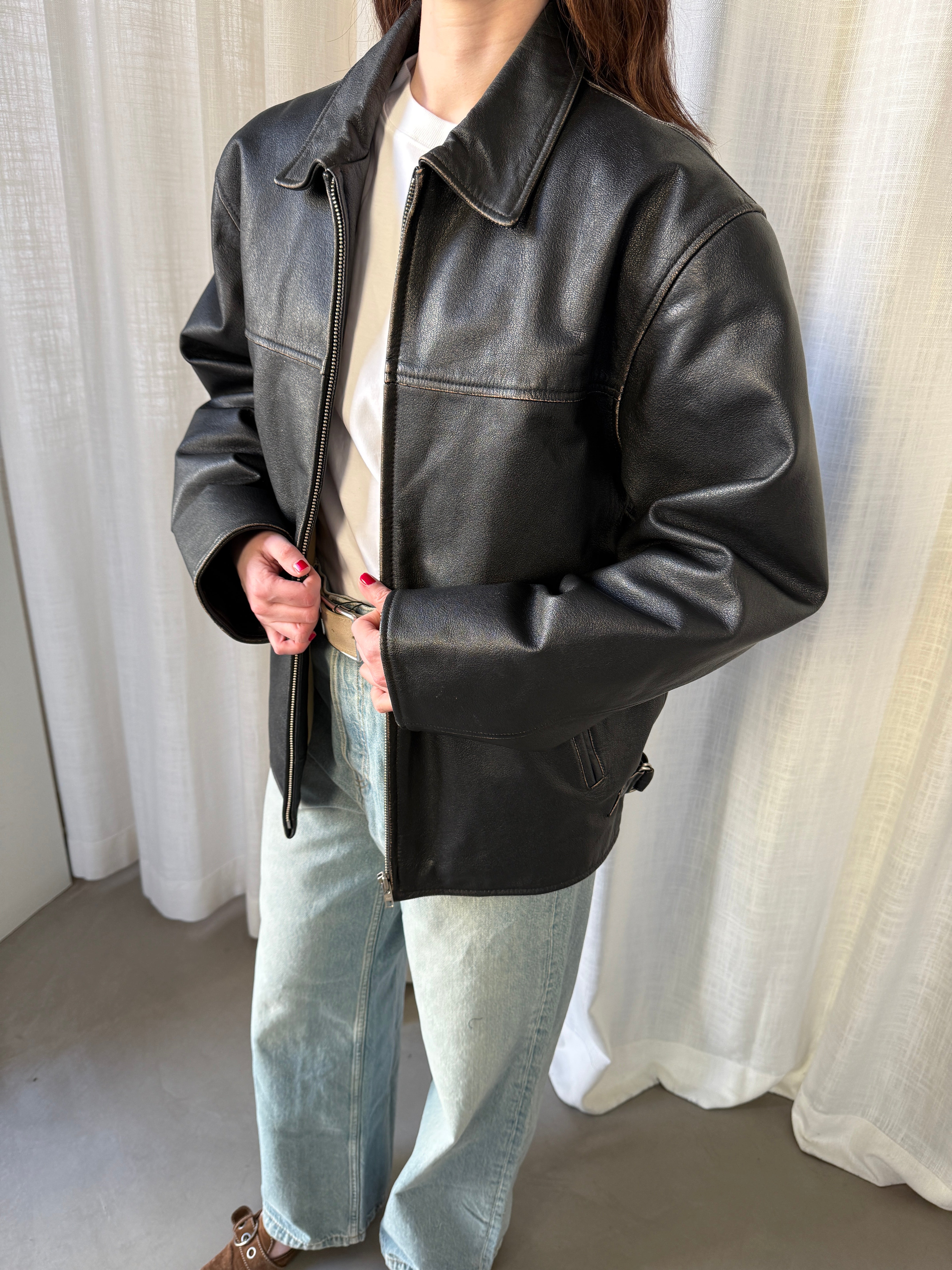 Gatto Leather Jacket