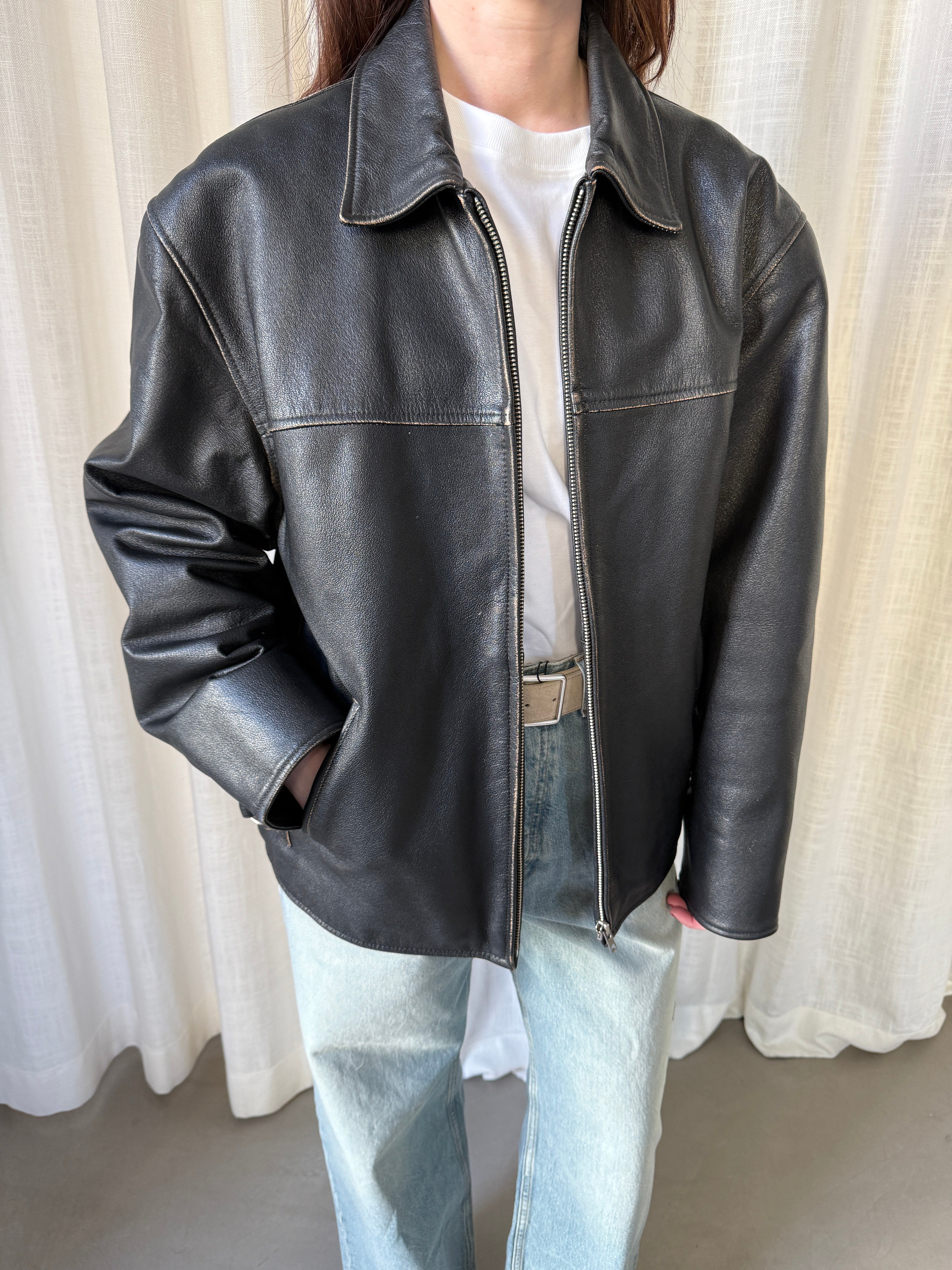 Gatto Leather Jacket