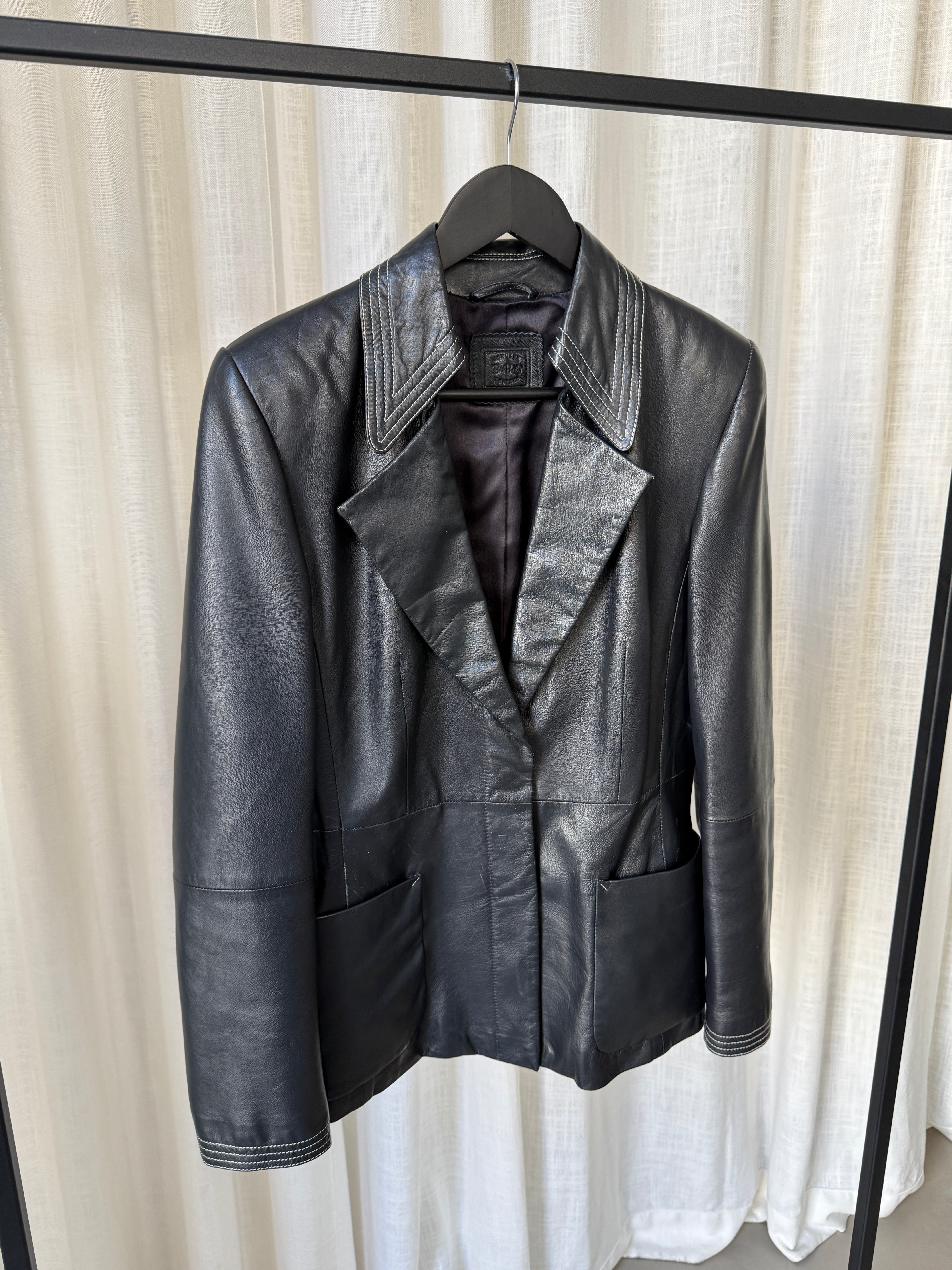 Contrast Blazer
