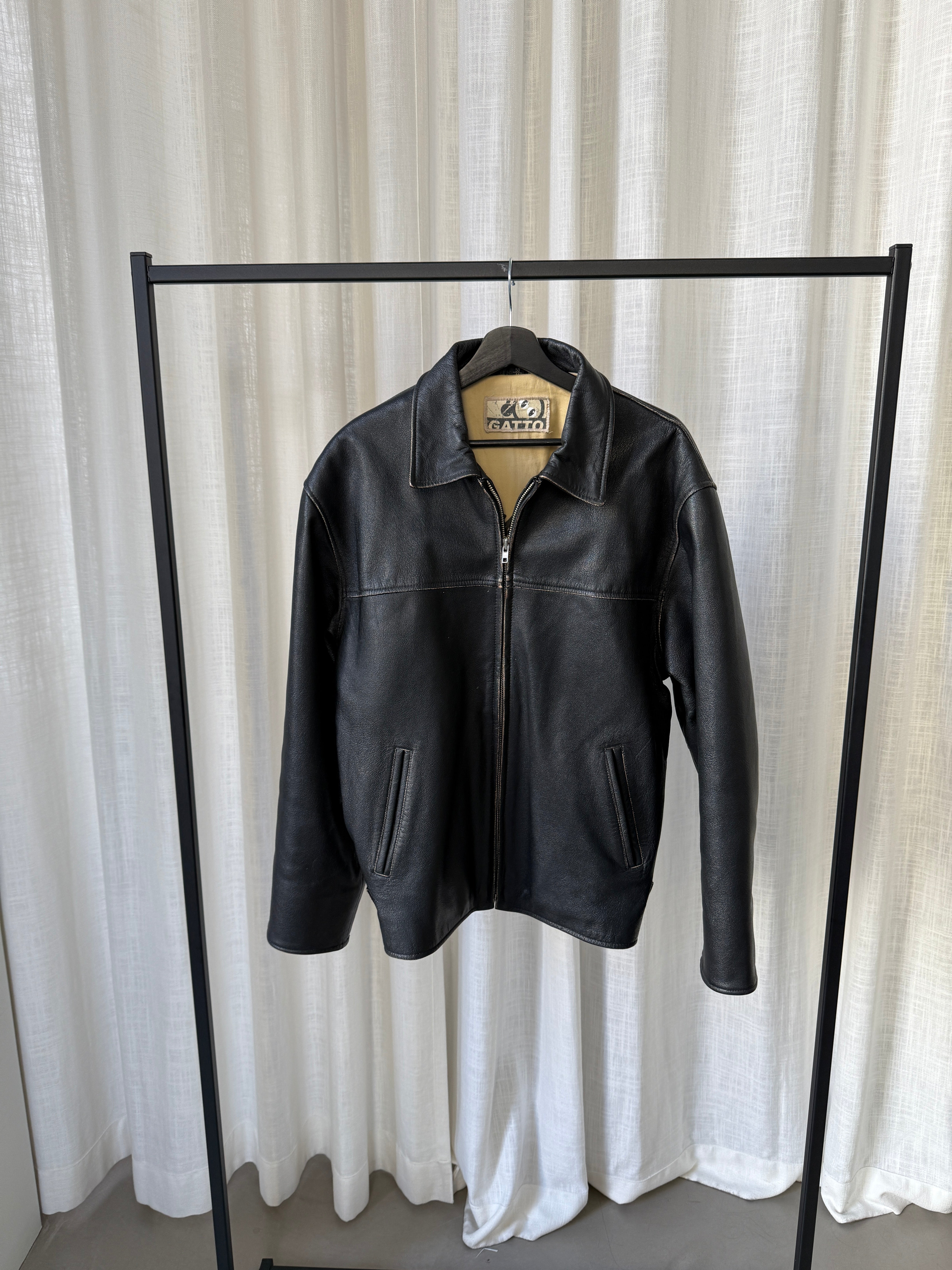 Gatto Leather Jacket