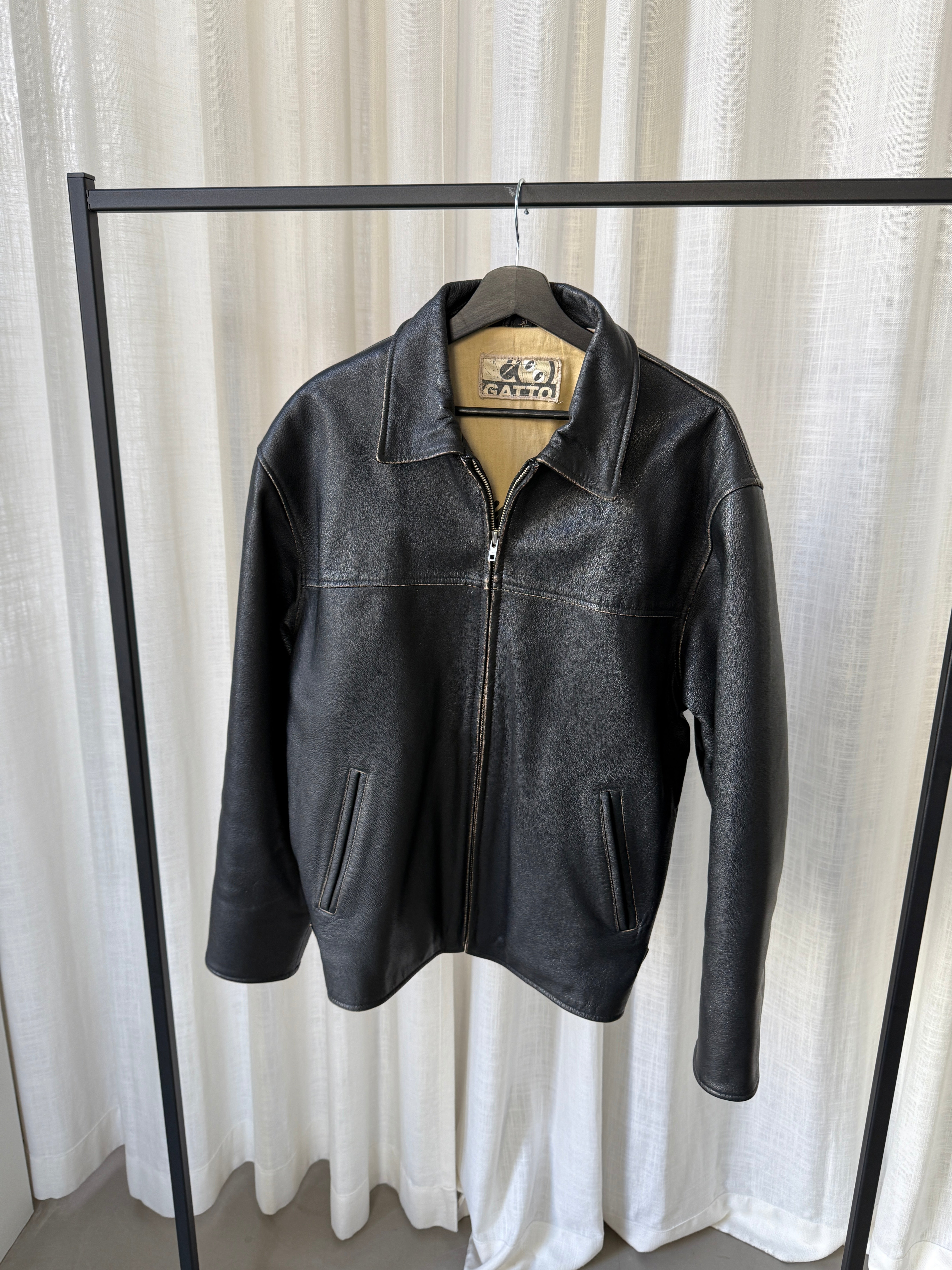 Gatto Leather Jacket