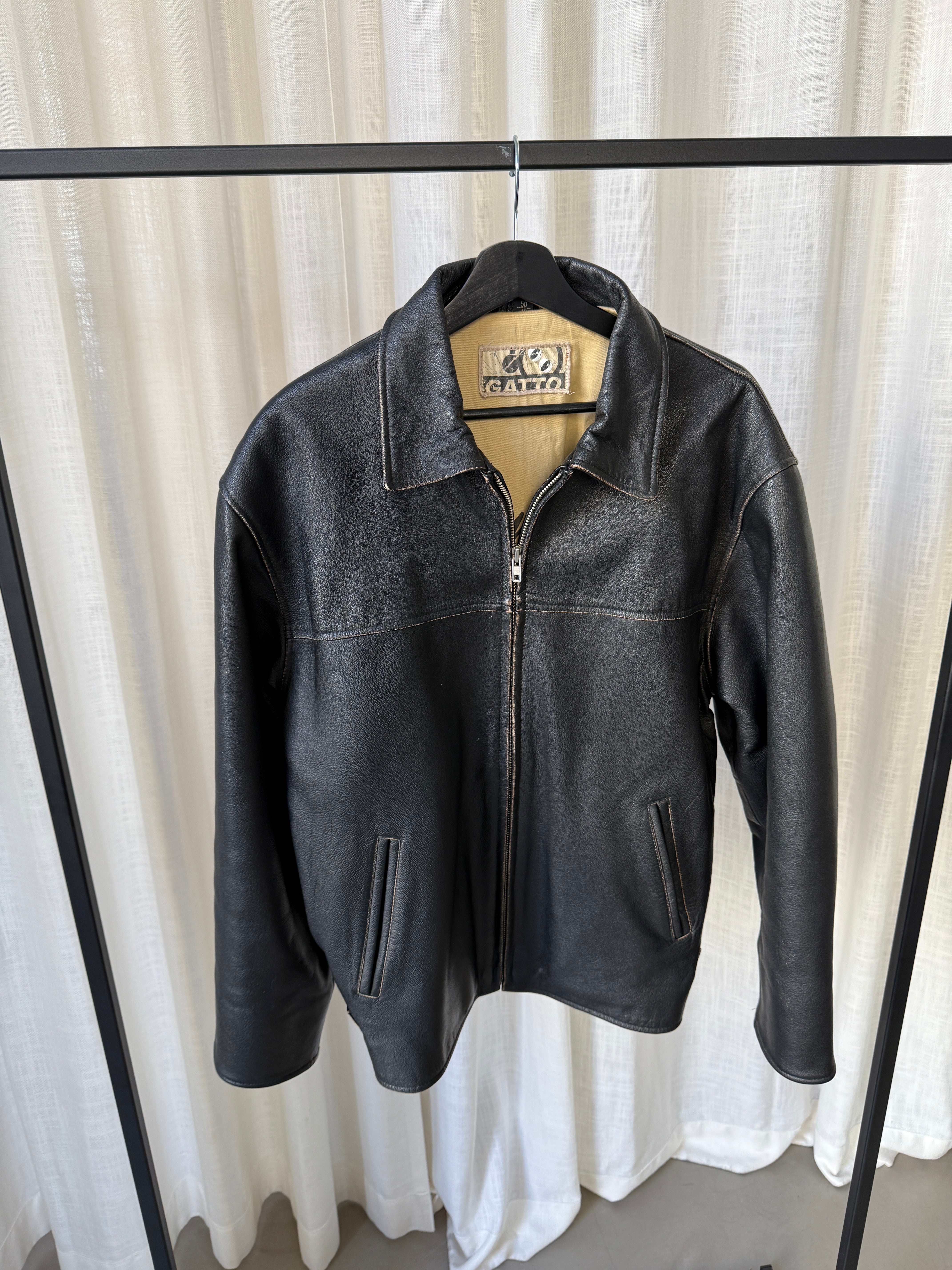 Gatto Leather Jacket
