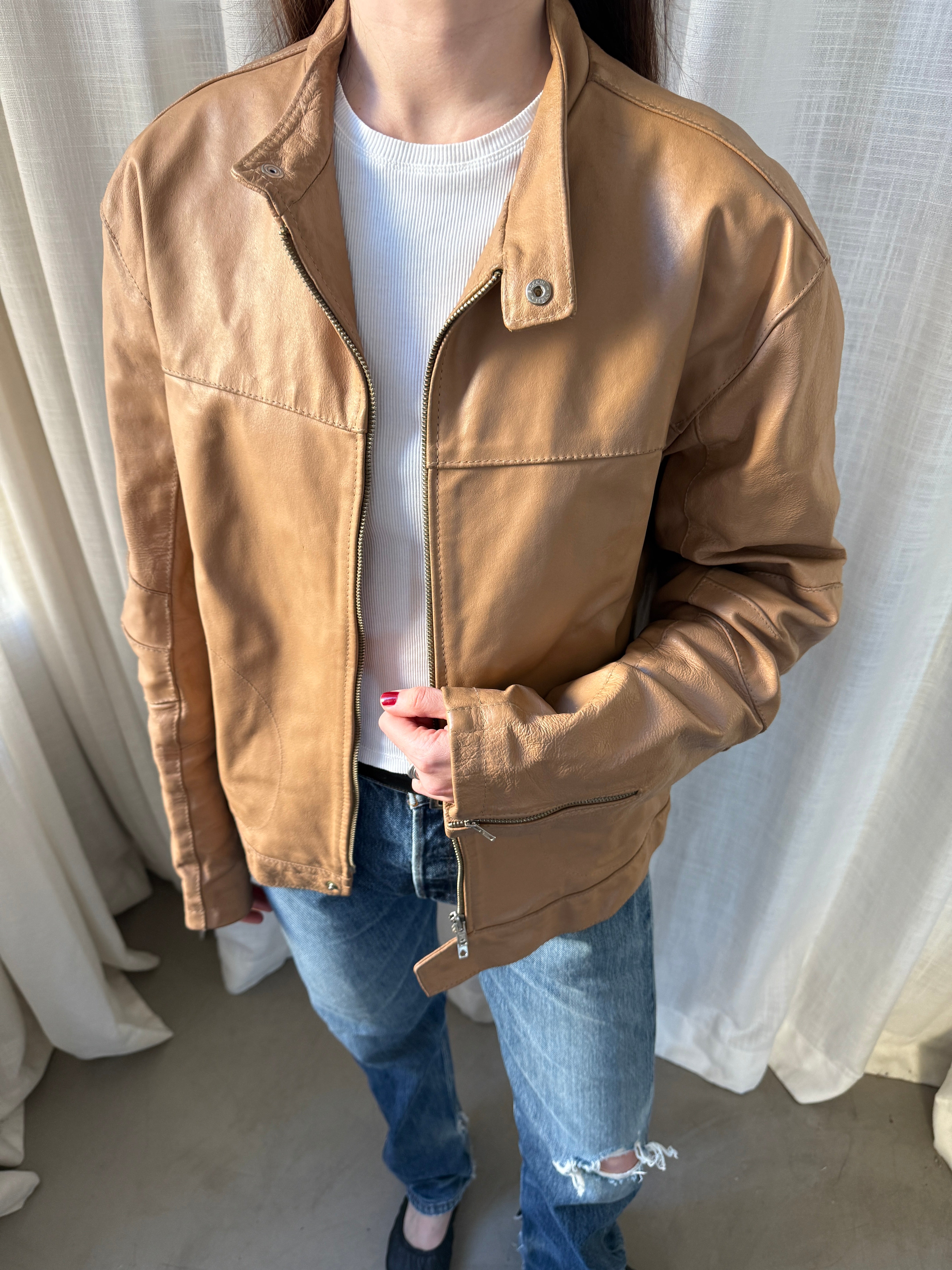 Ika Leather Jacket