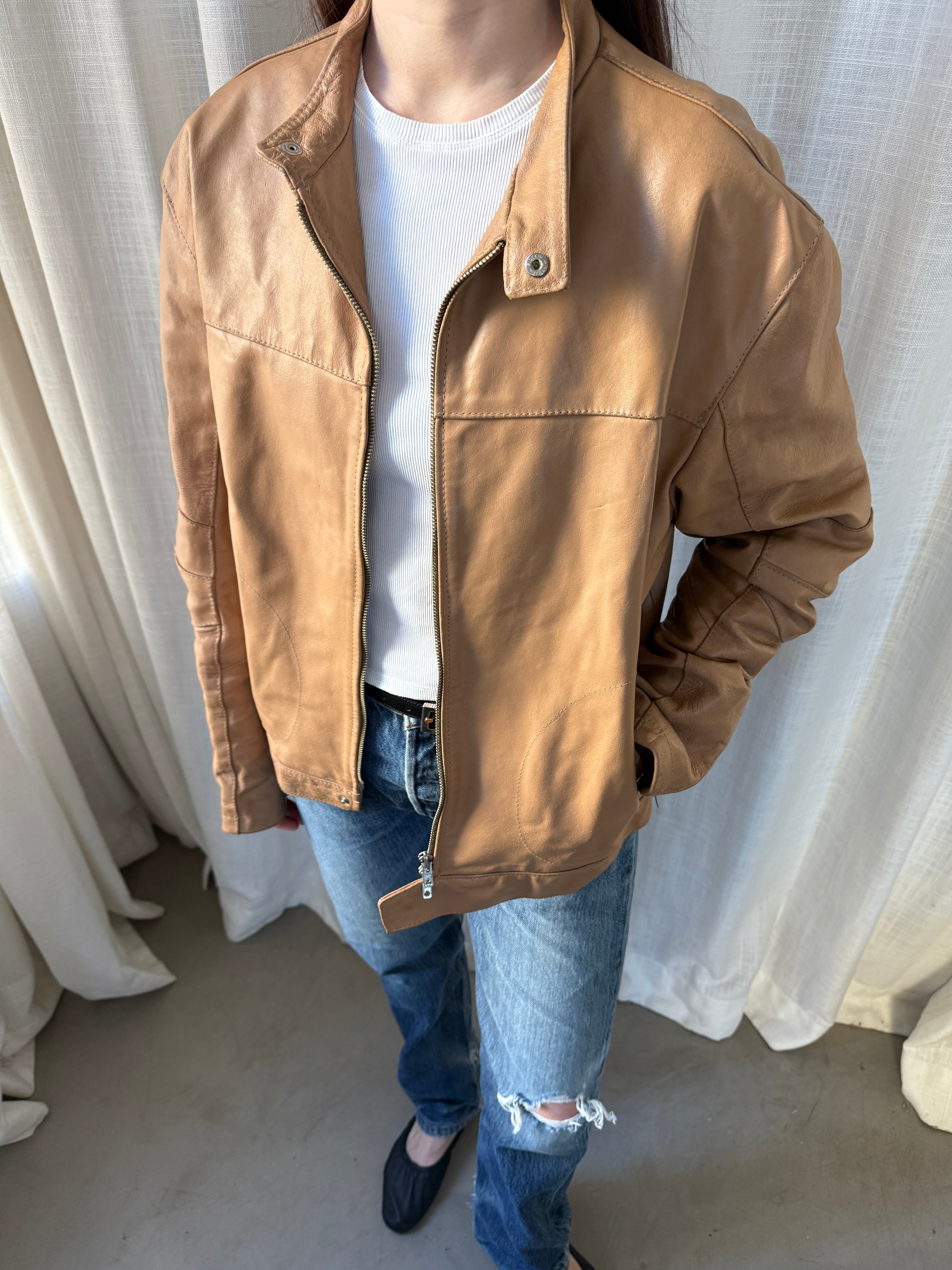 Ika Leather Jacket