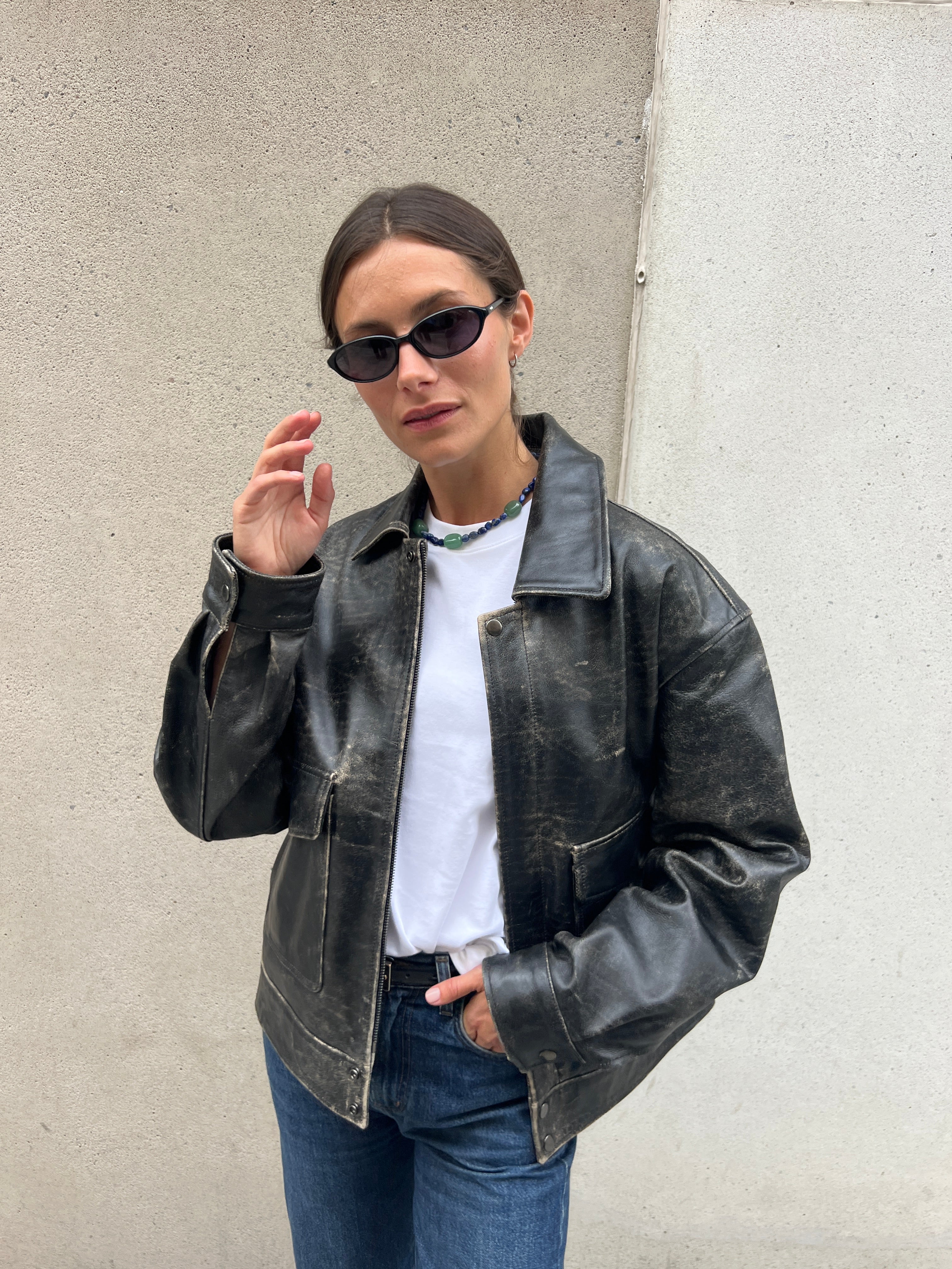Billie Leather Jacket
