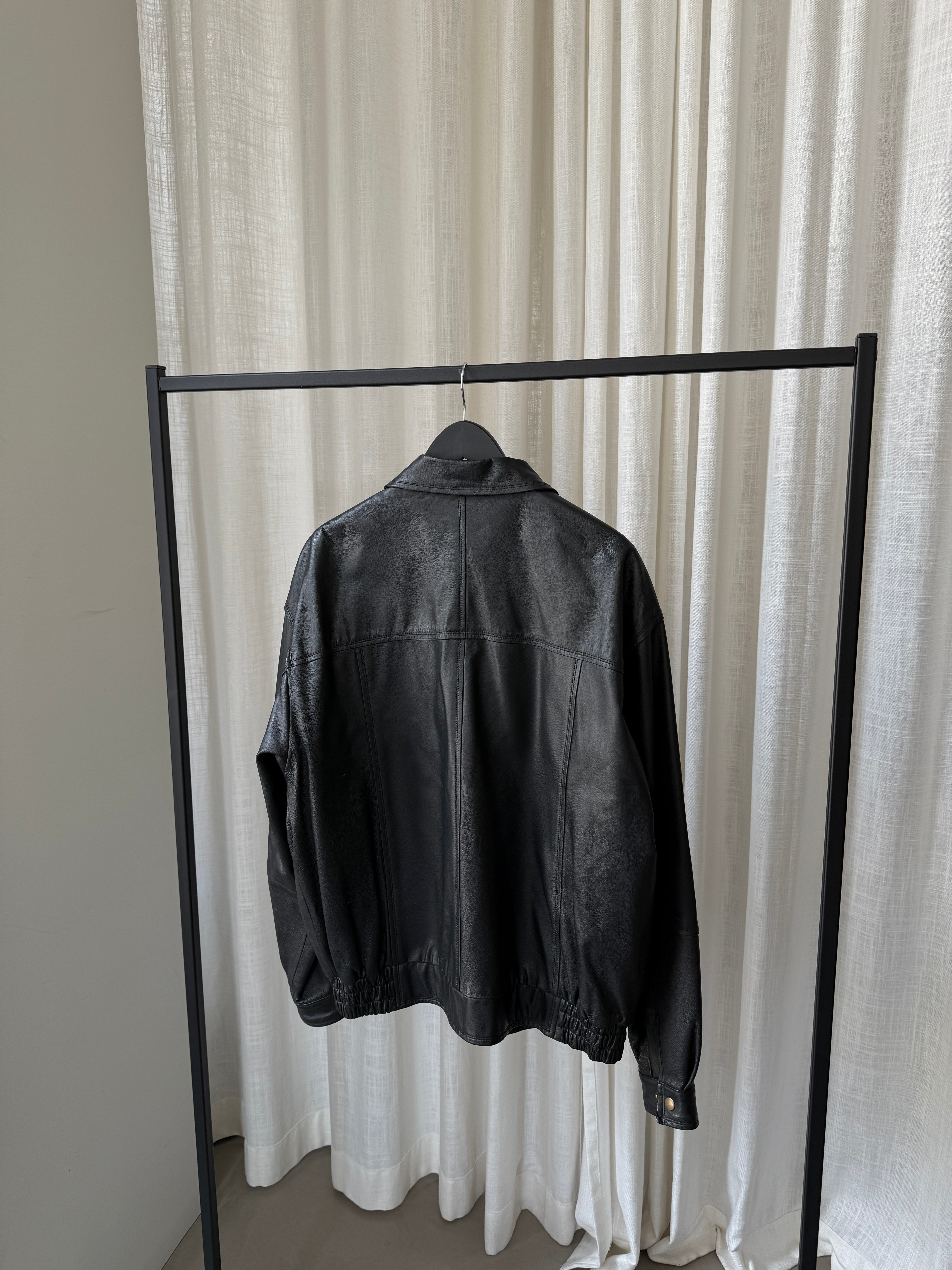 Code Leather Jacket