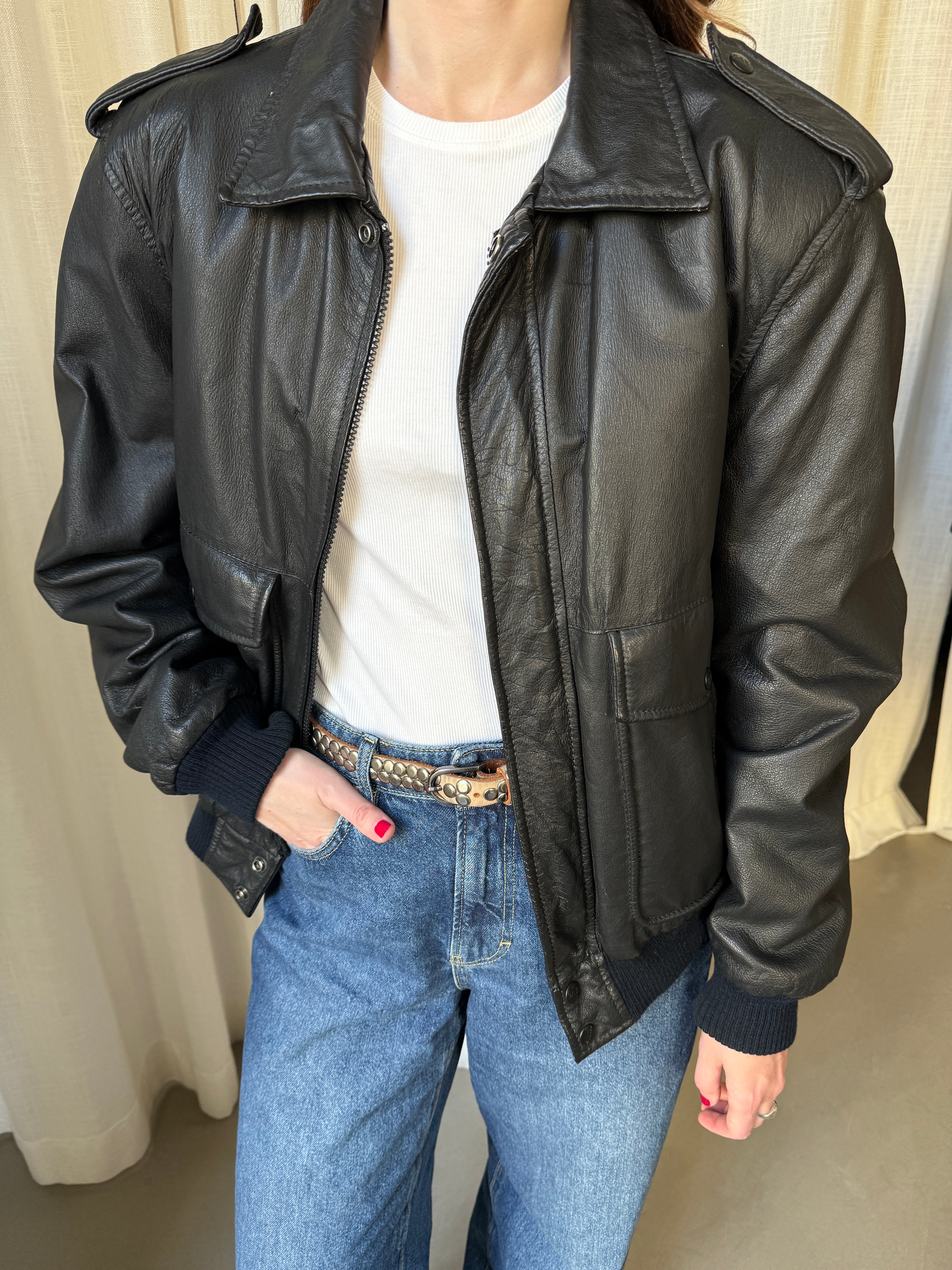 Saki Leather Jacket