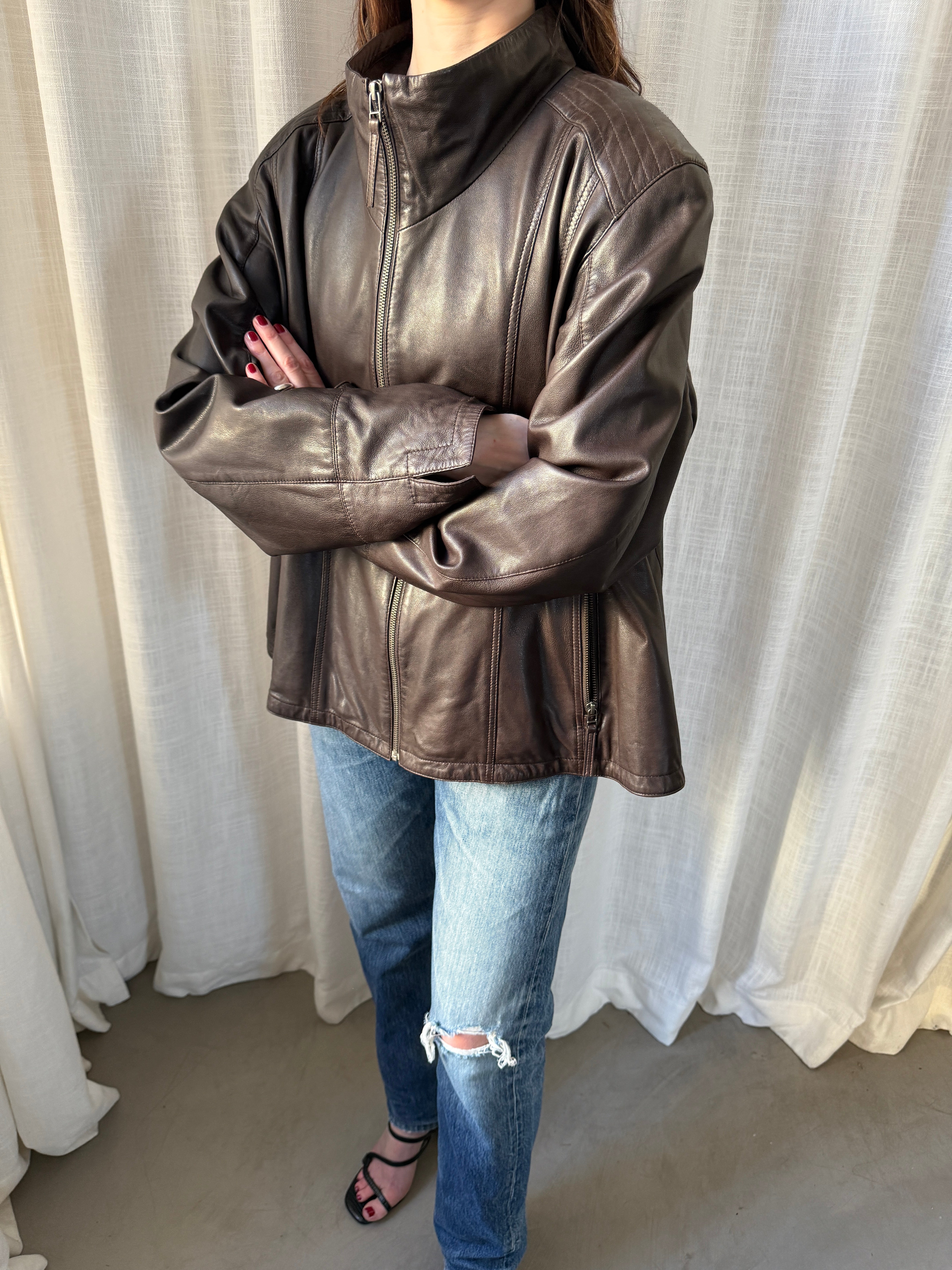 Zeda Leather Jacket
