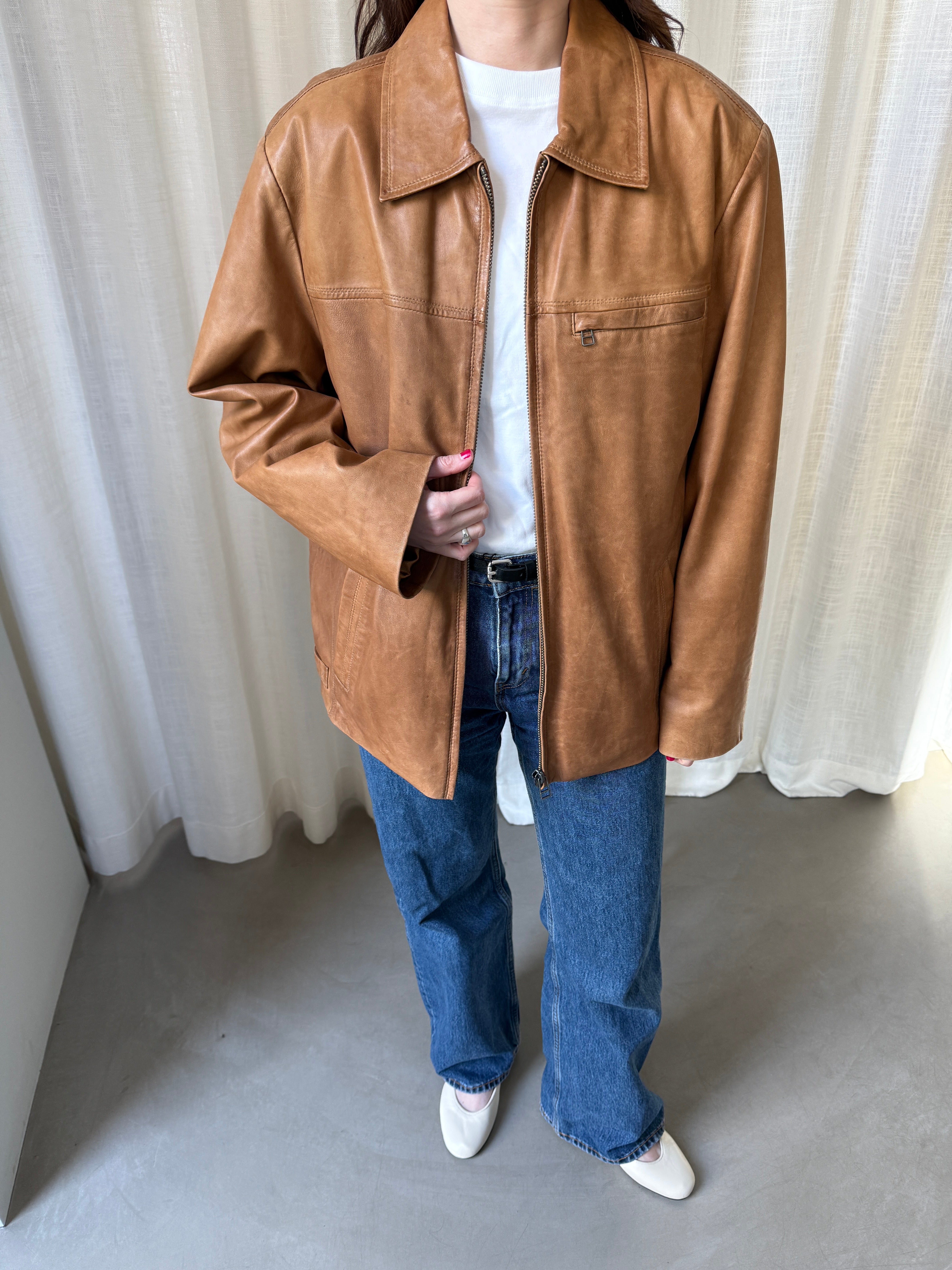 Saki Cognac Jacket