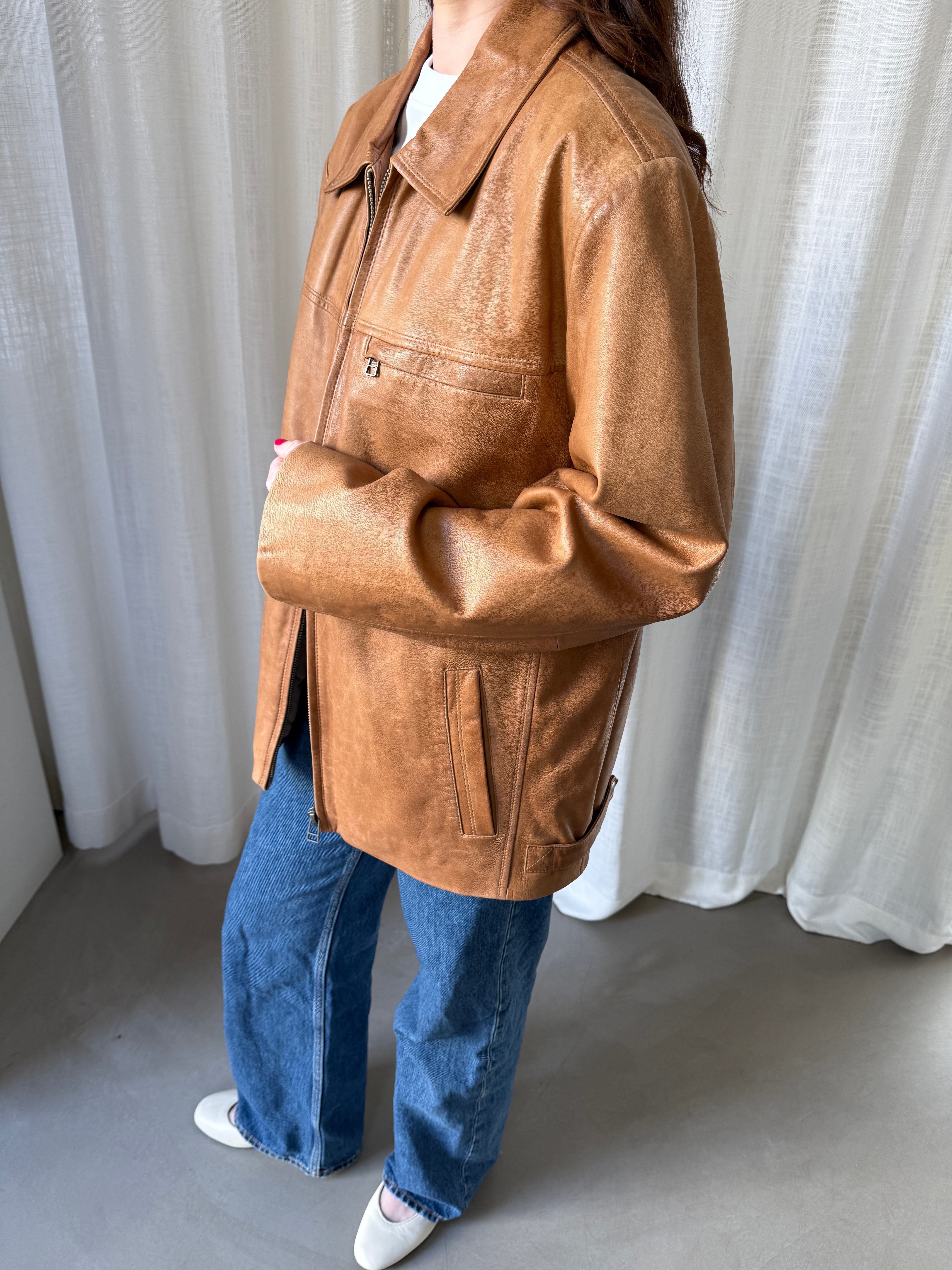 Saki Cognac Jacket