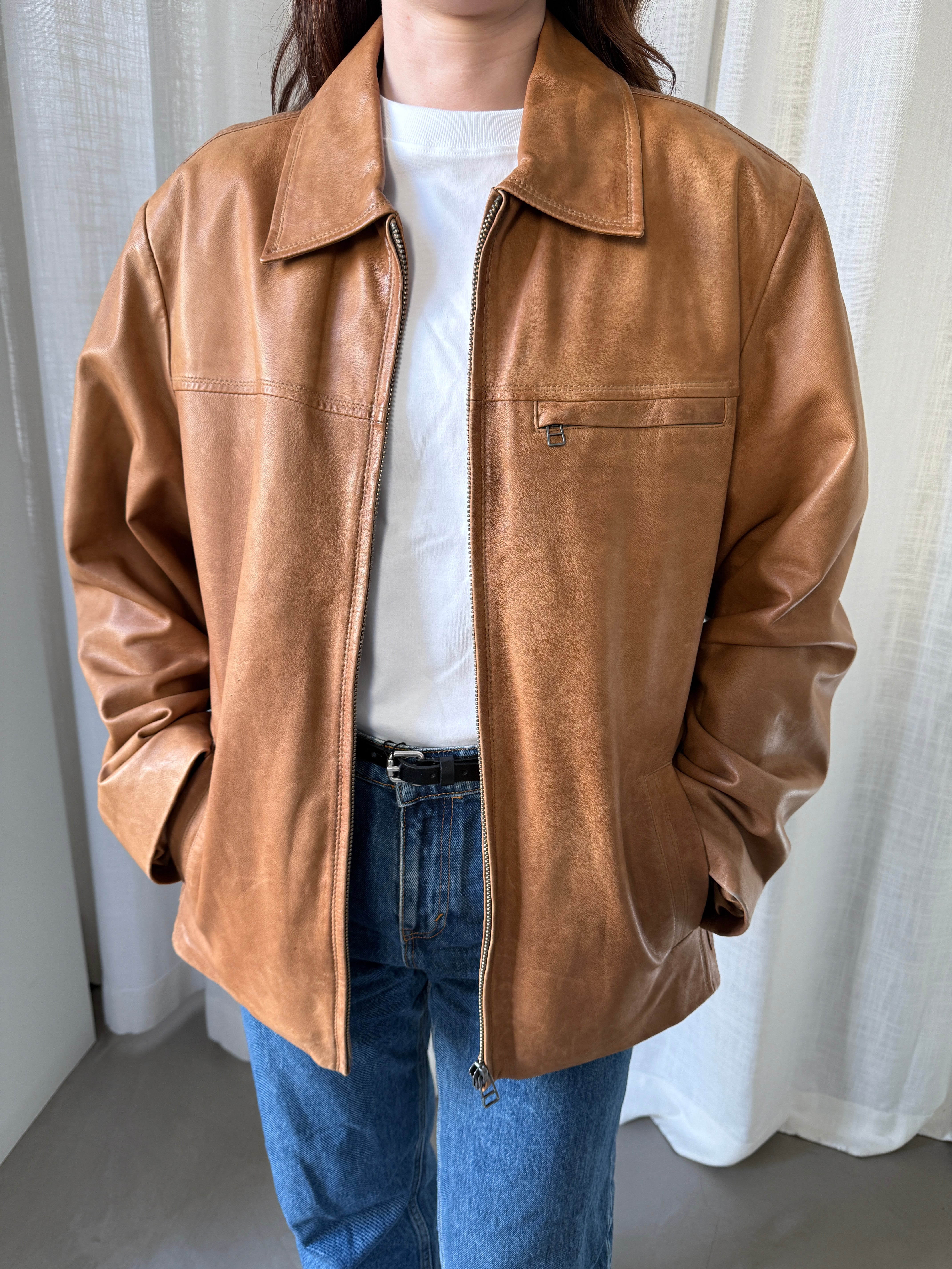 Saki Cognac Jacket