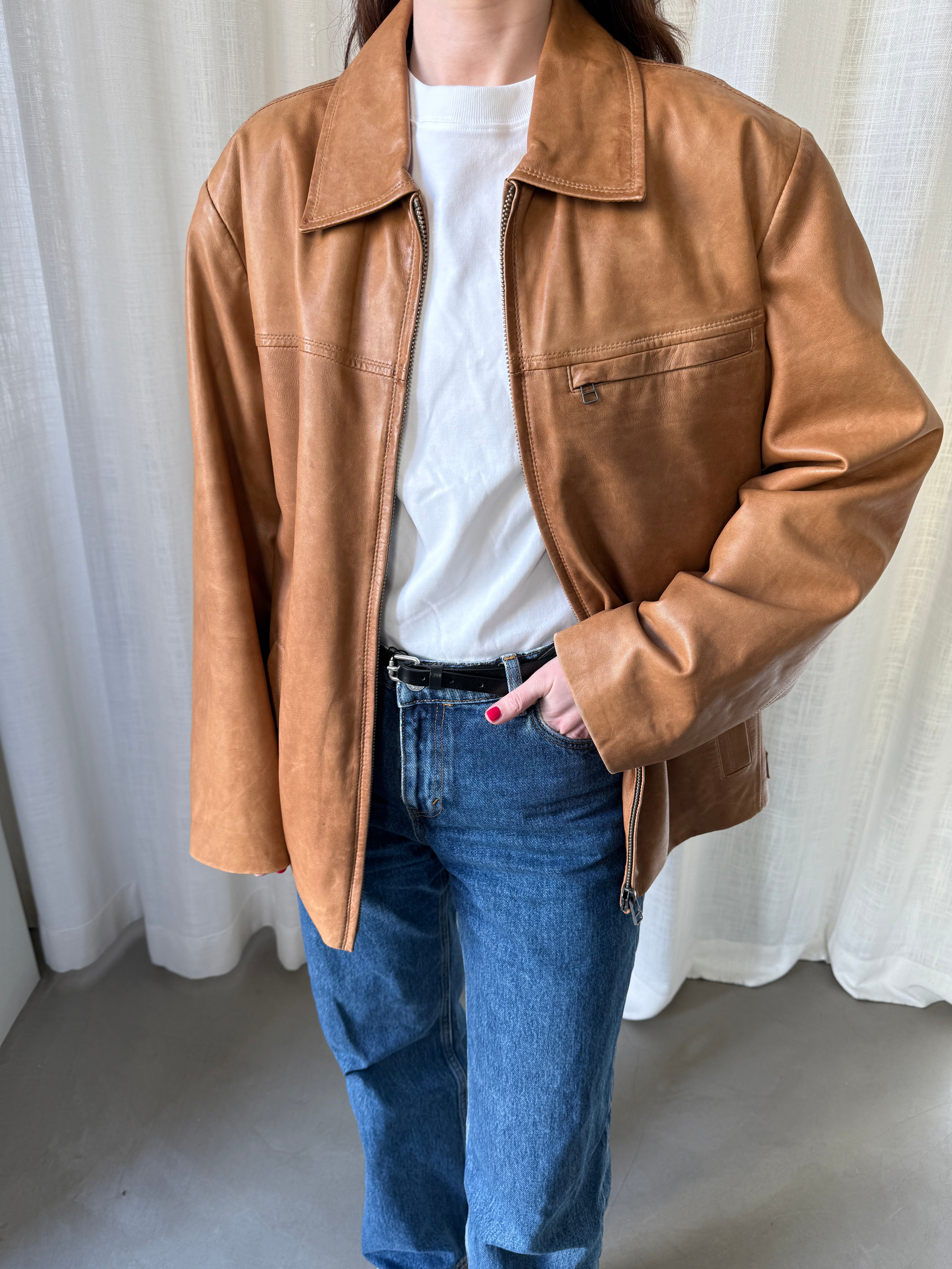 Saki Cognac Jacket