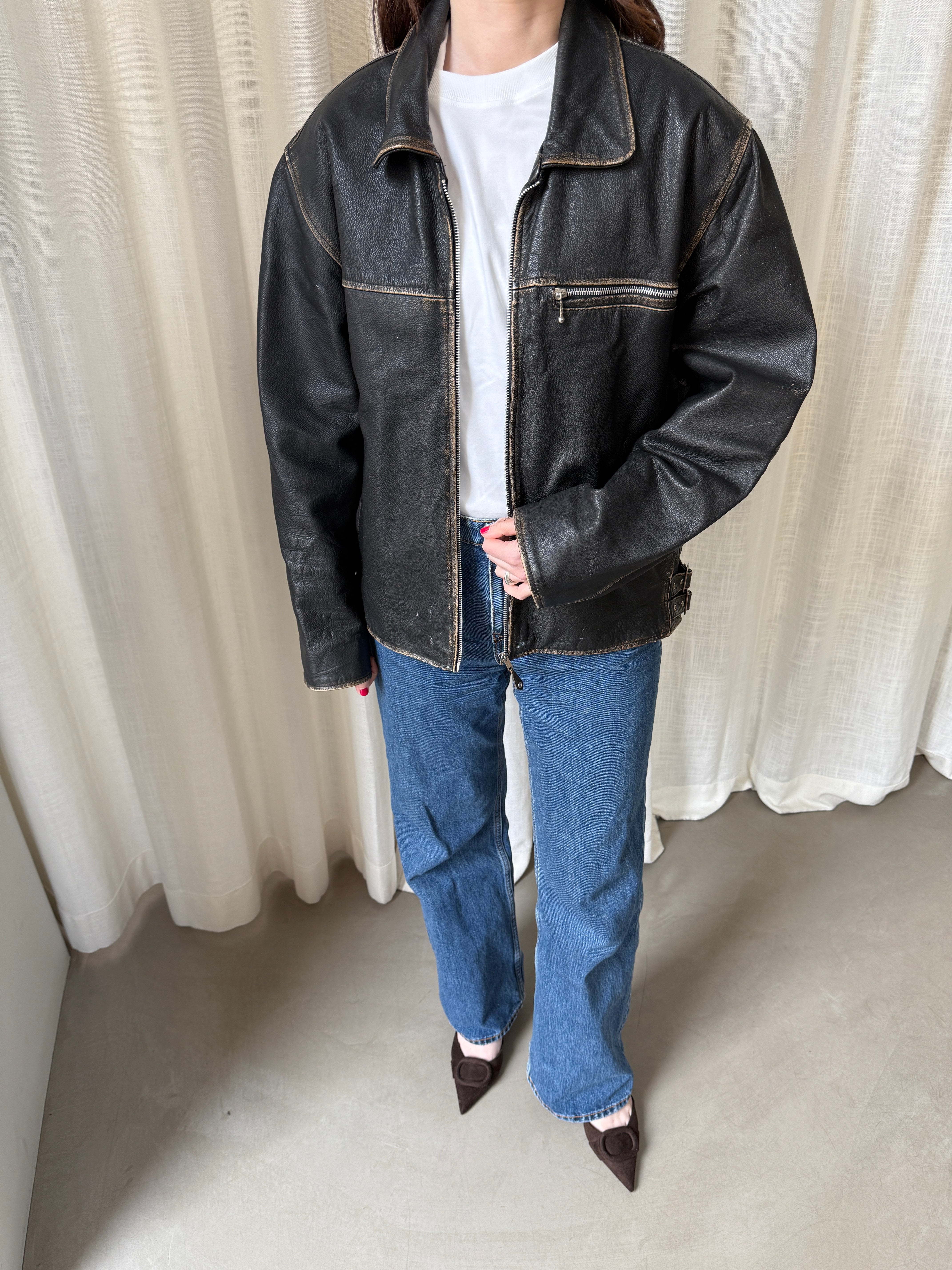 Vera Leather Jacket