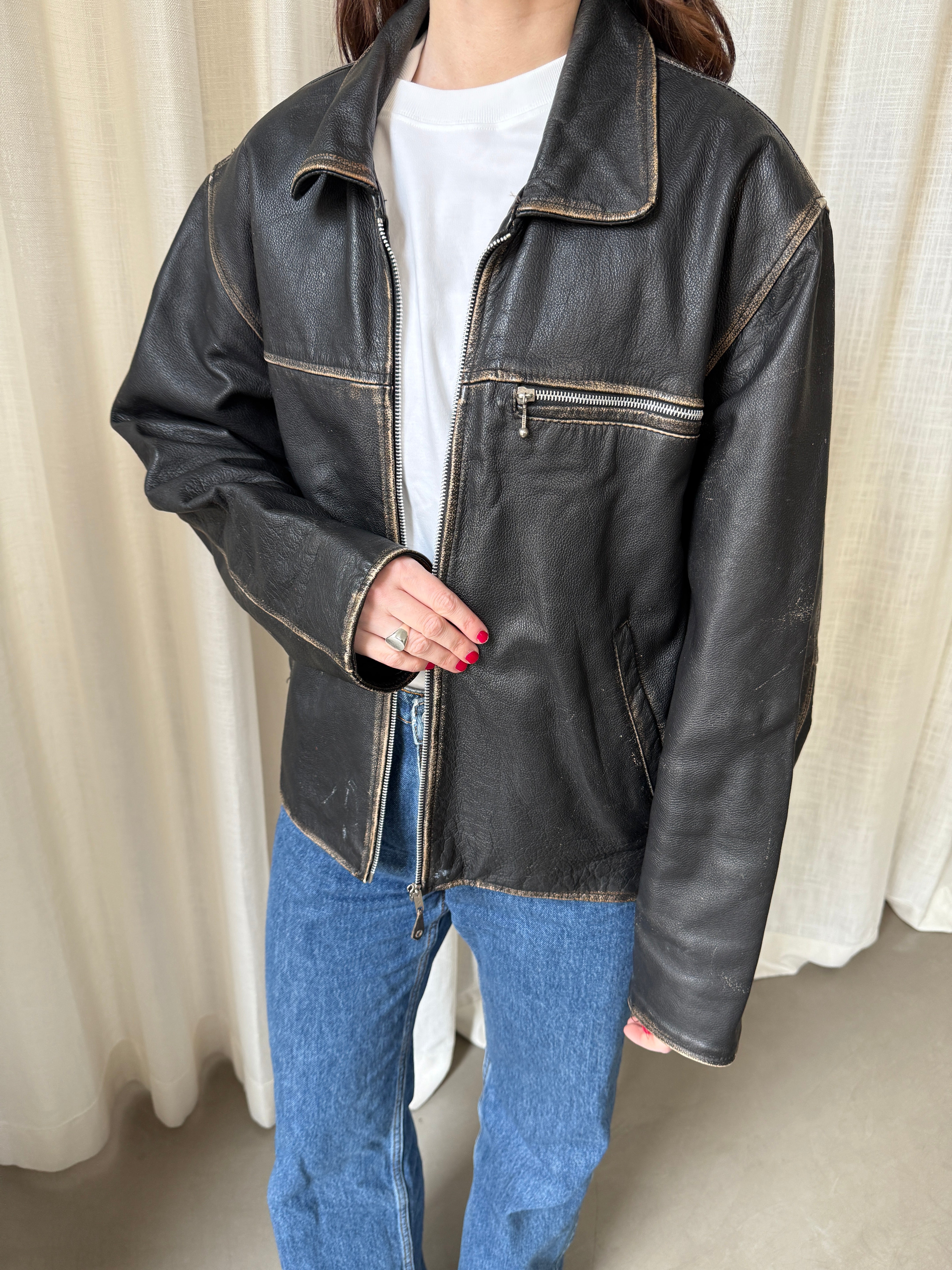 Vera Leather Jacket