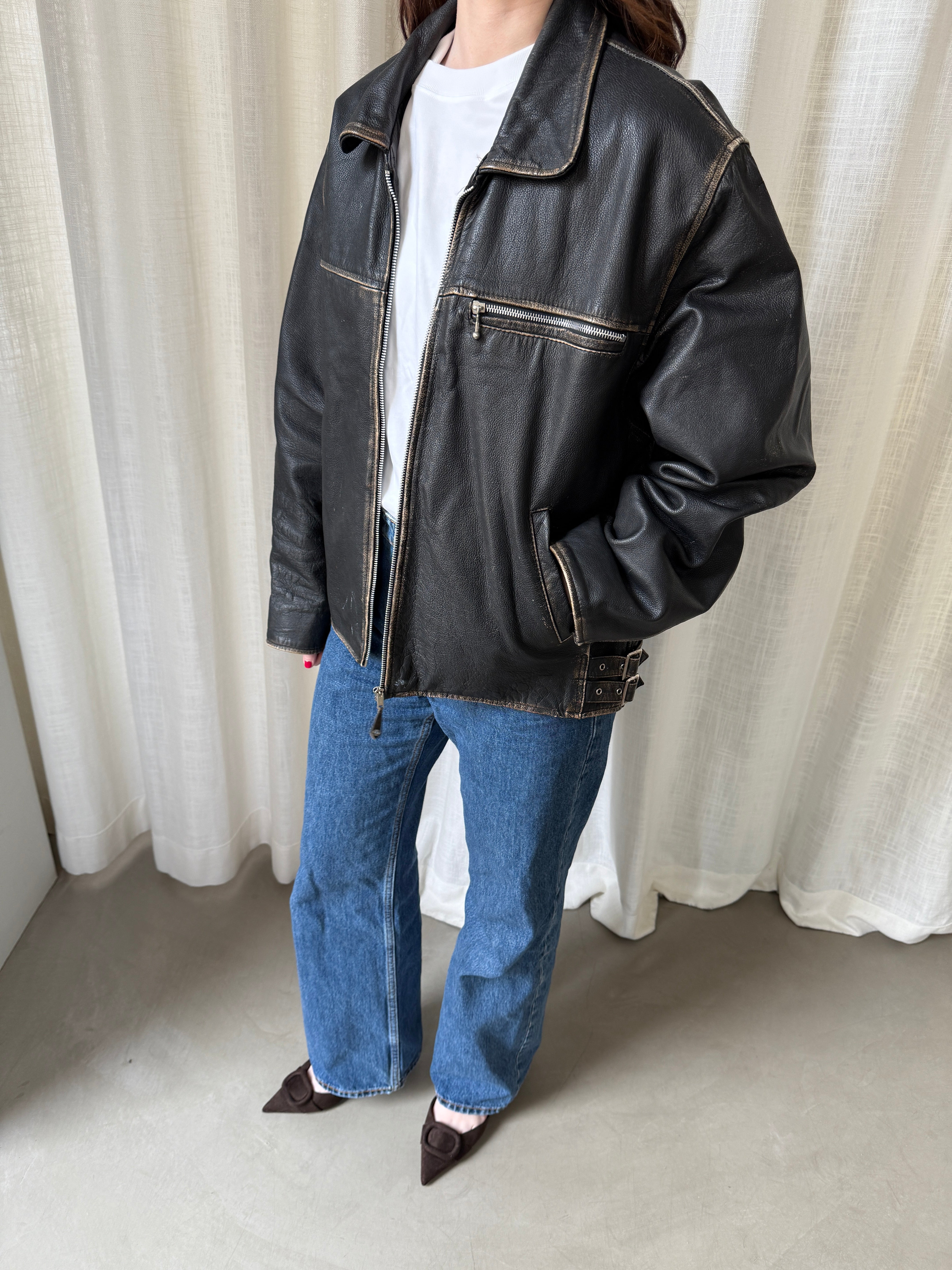 Vera Leather Jacket