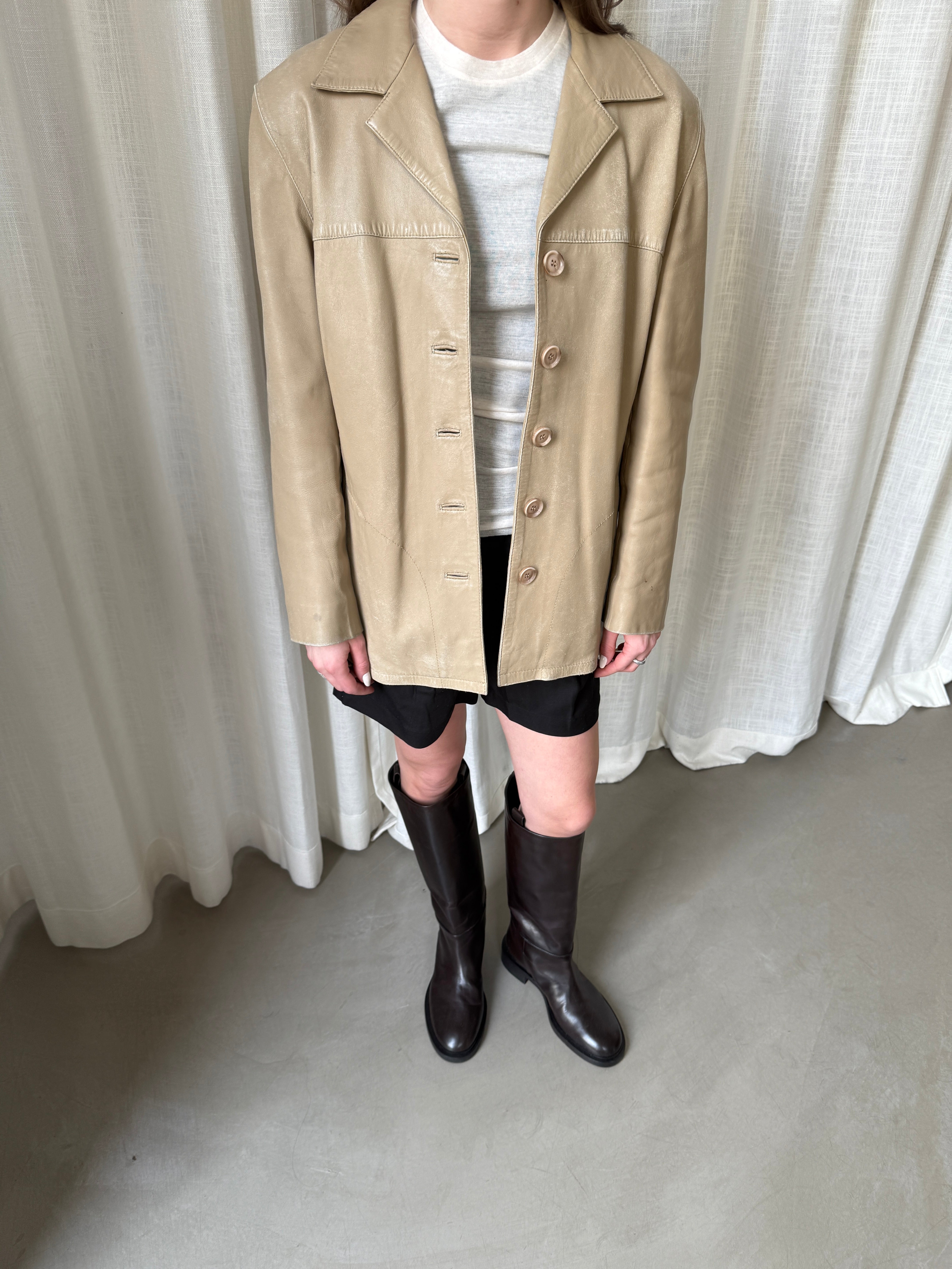 Beige Hollies Jacket