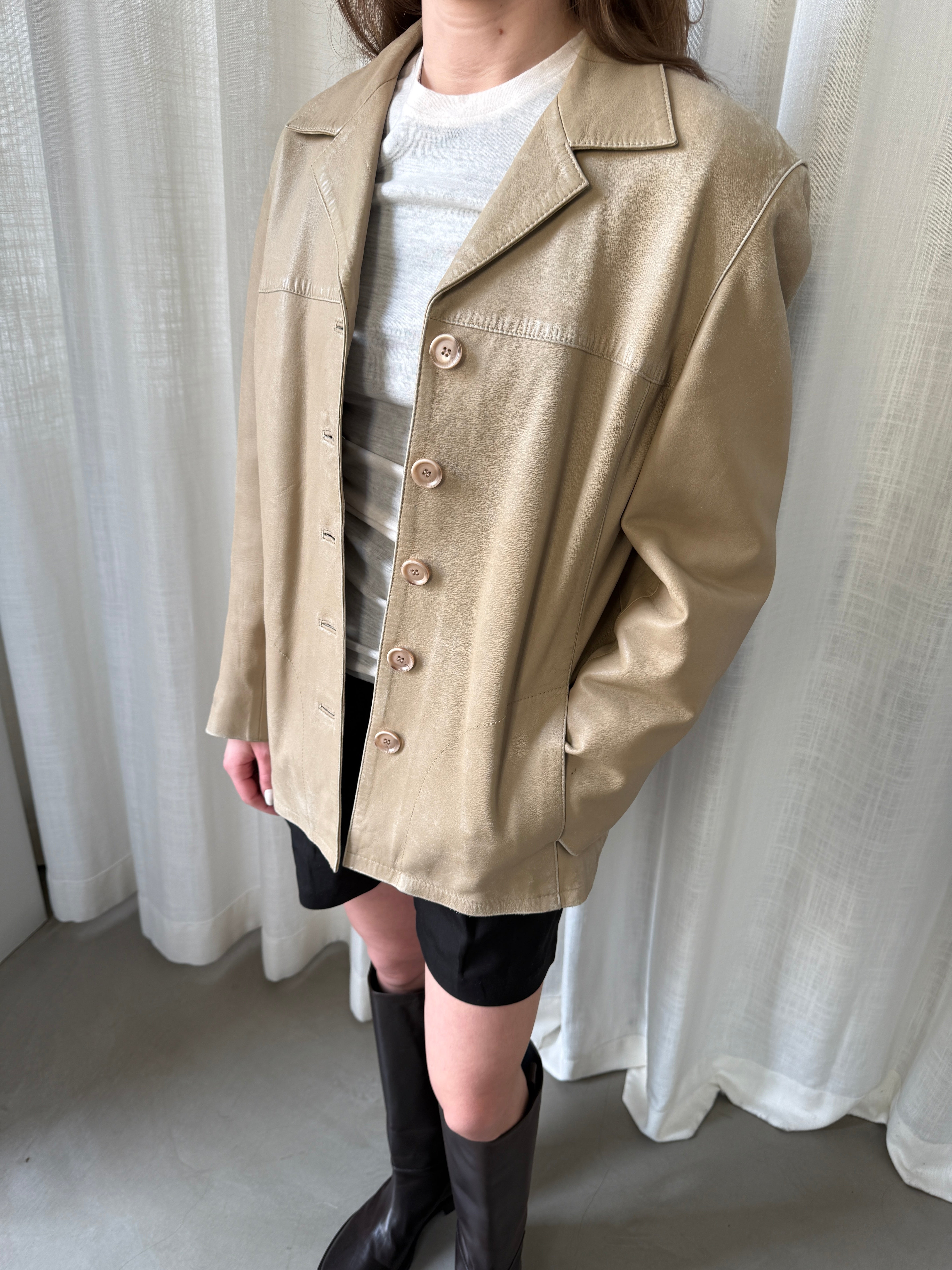 Beige Hollies Jacket