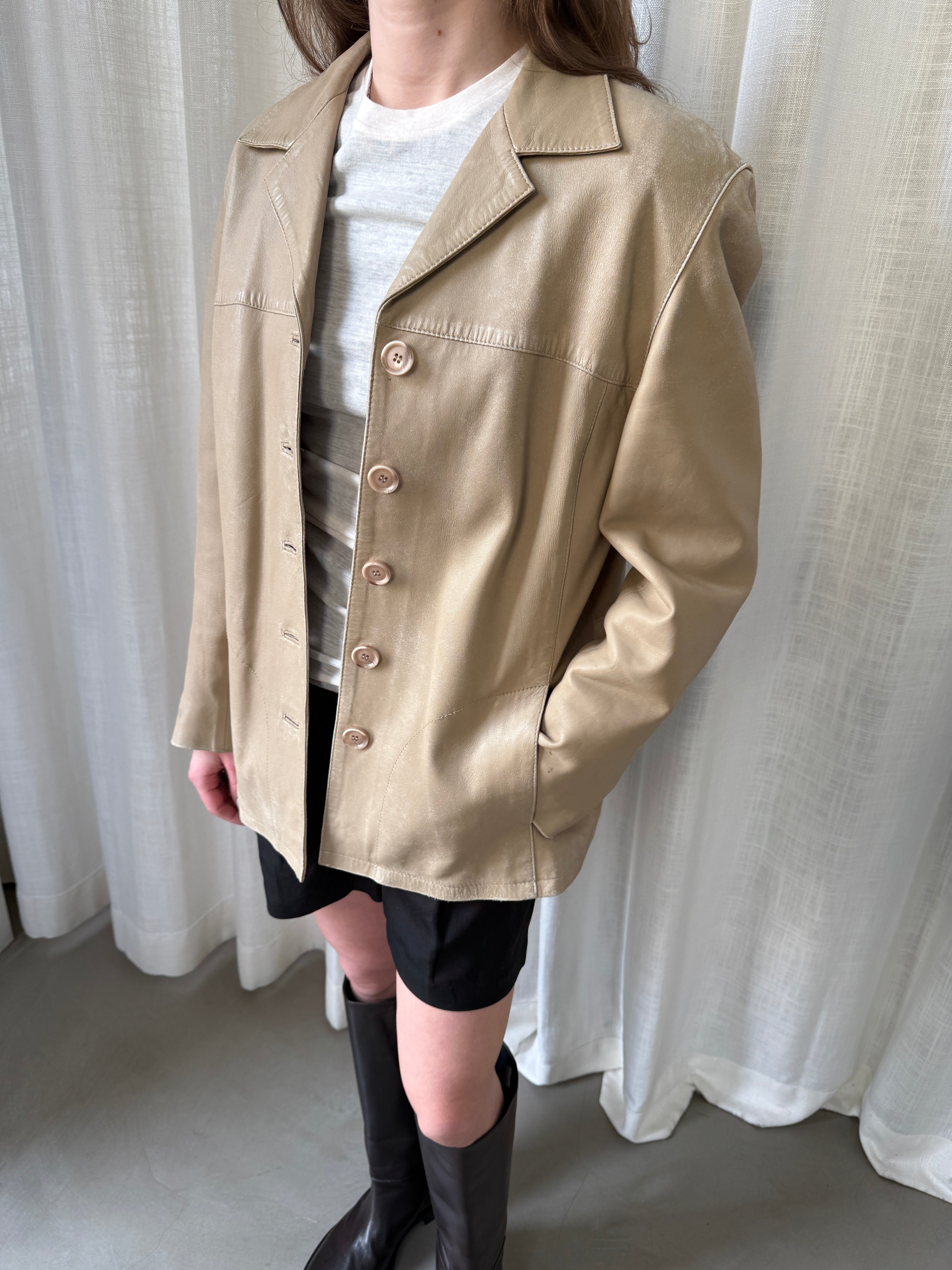 Beige Hollies Jacket