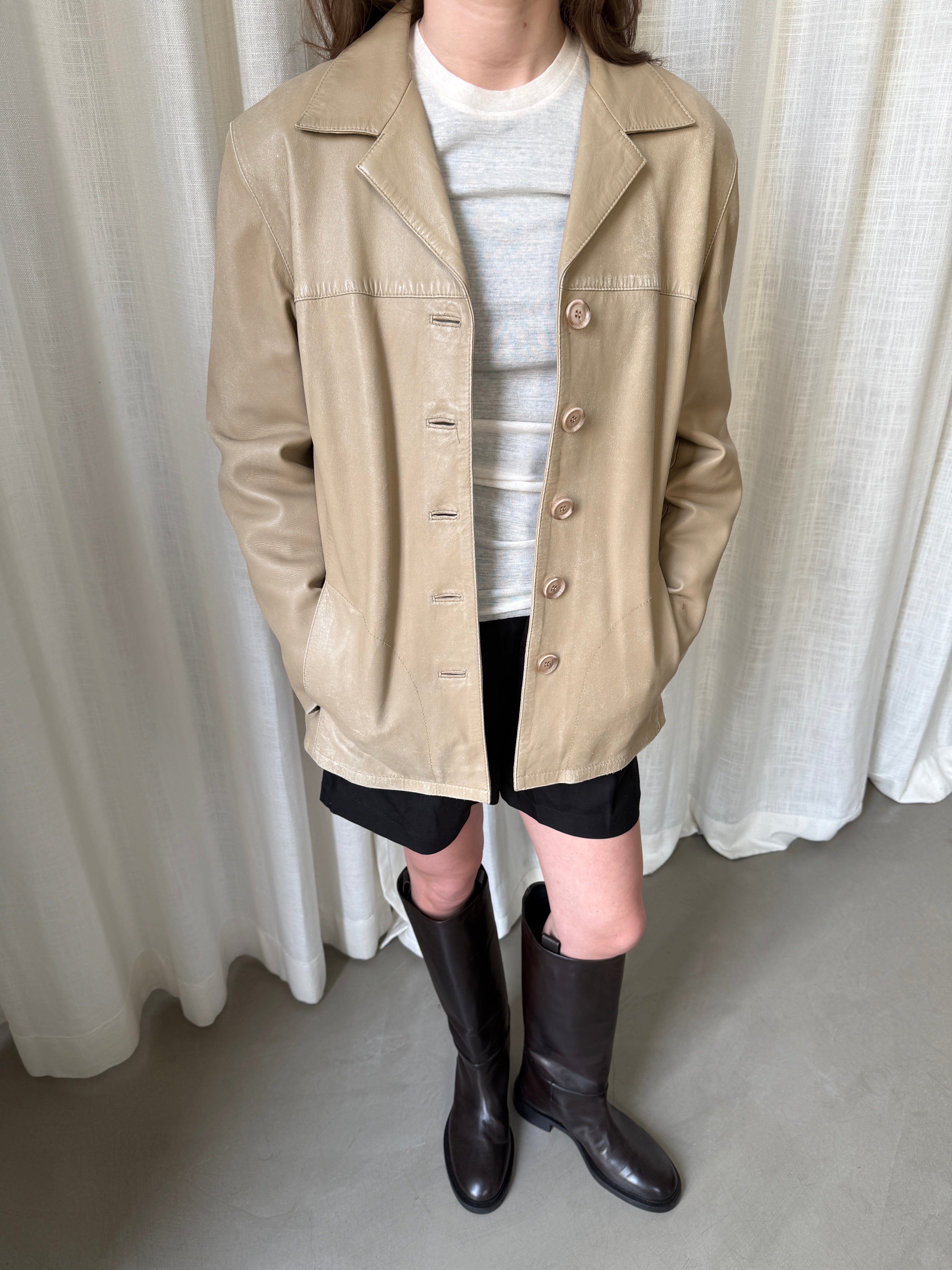 Beige Hollies Jacket