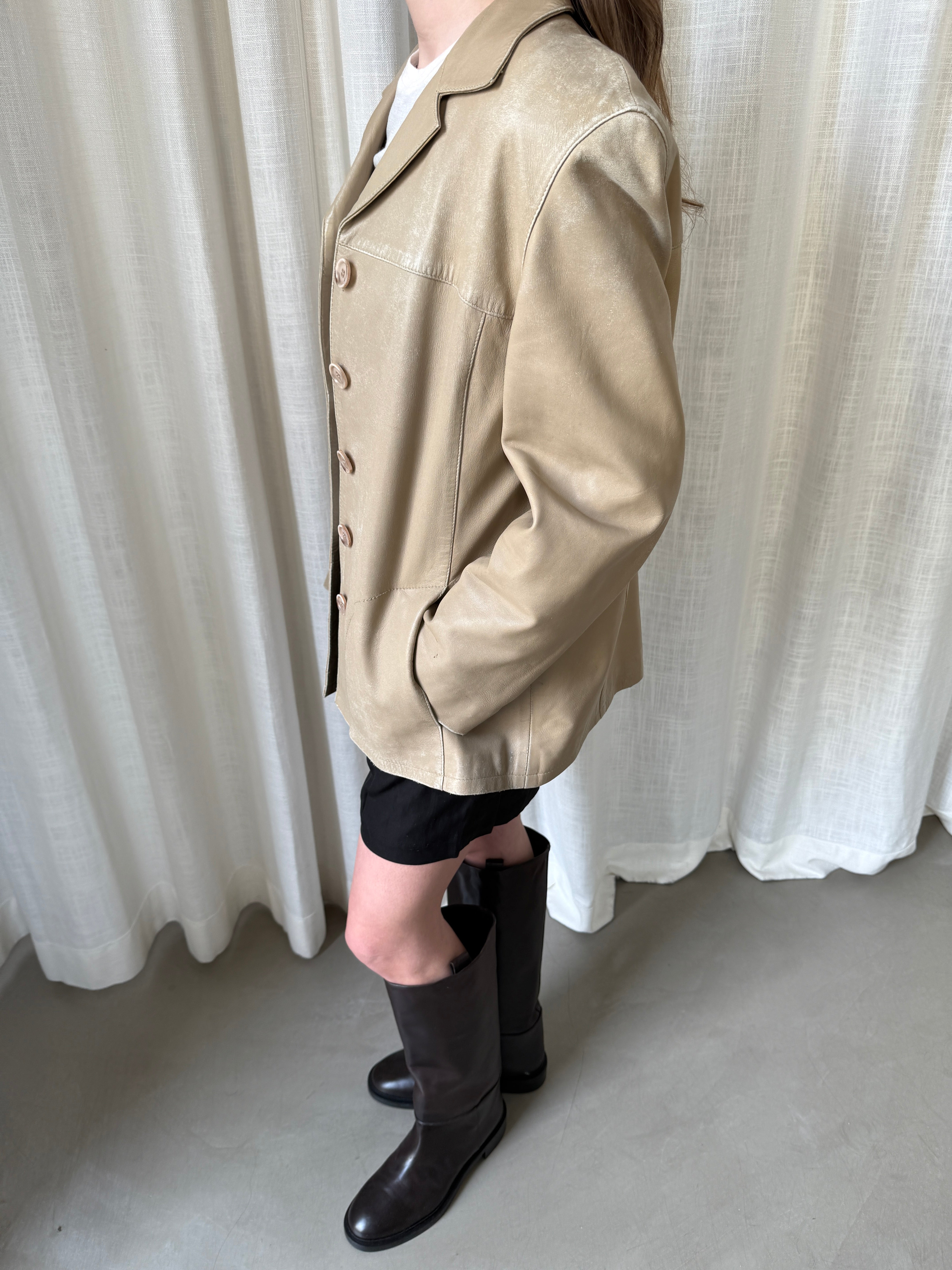 Beige Hollies Jacket