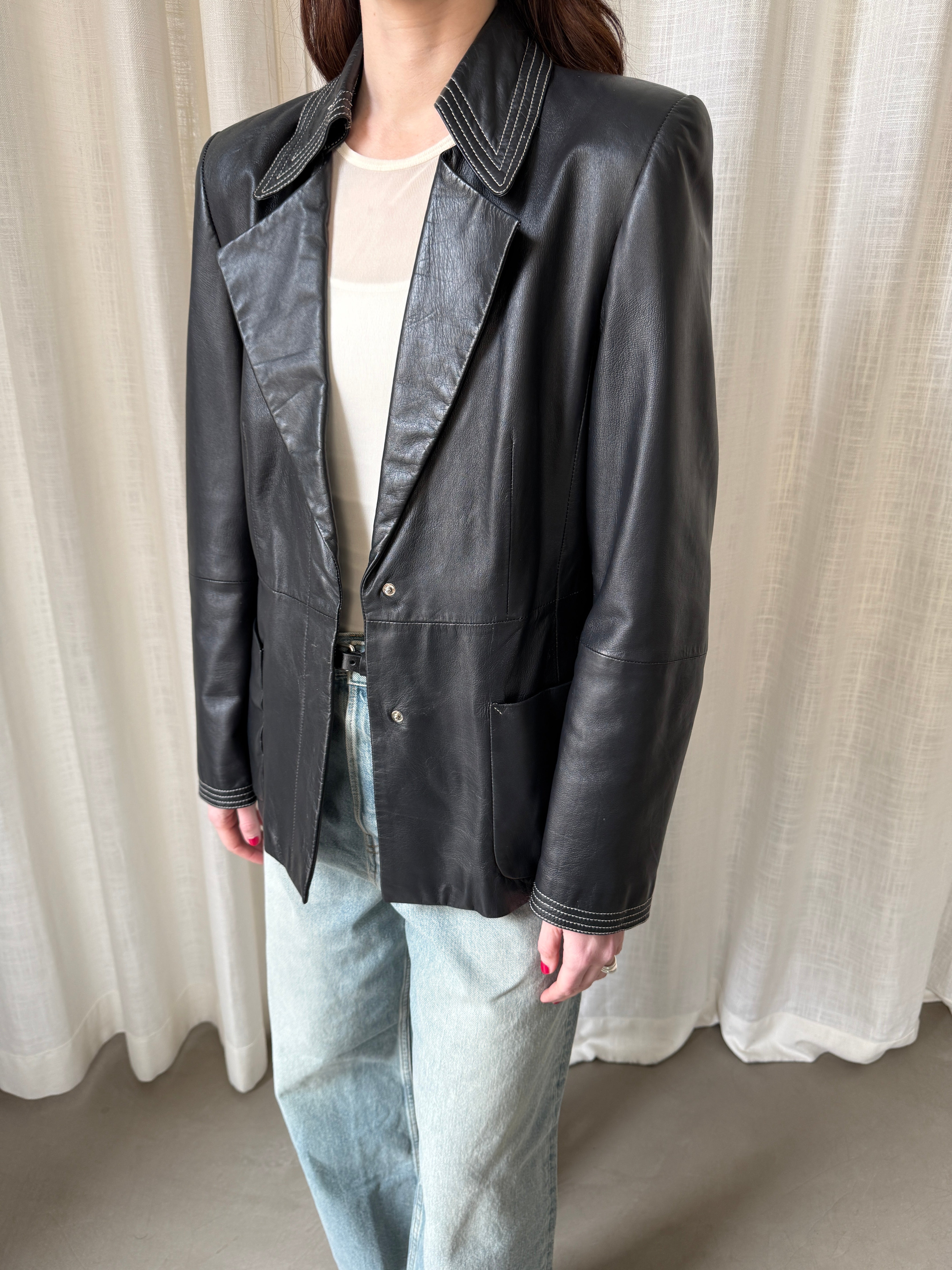 Contrast Blazer
