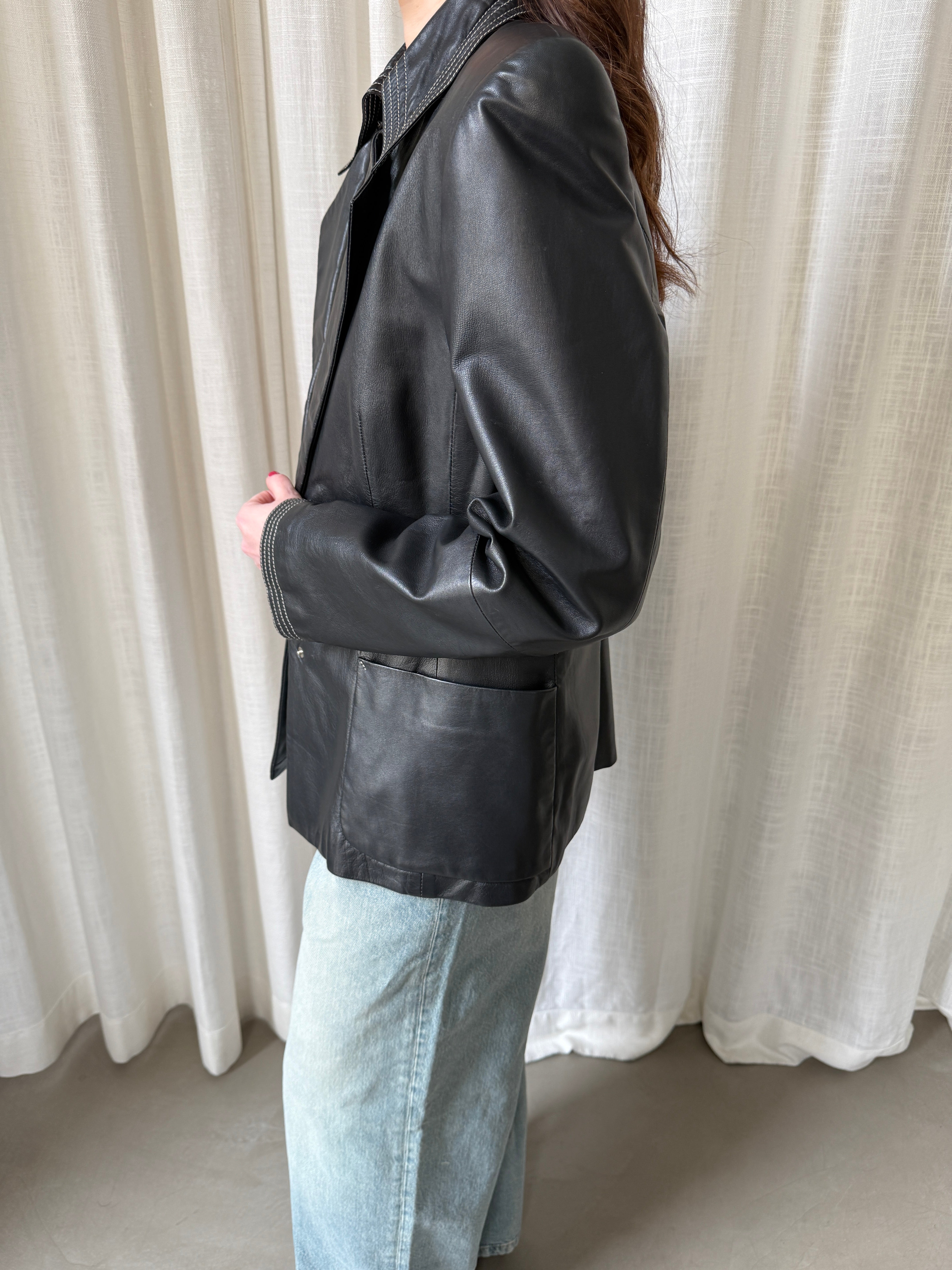 Contrast Blazer