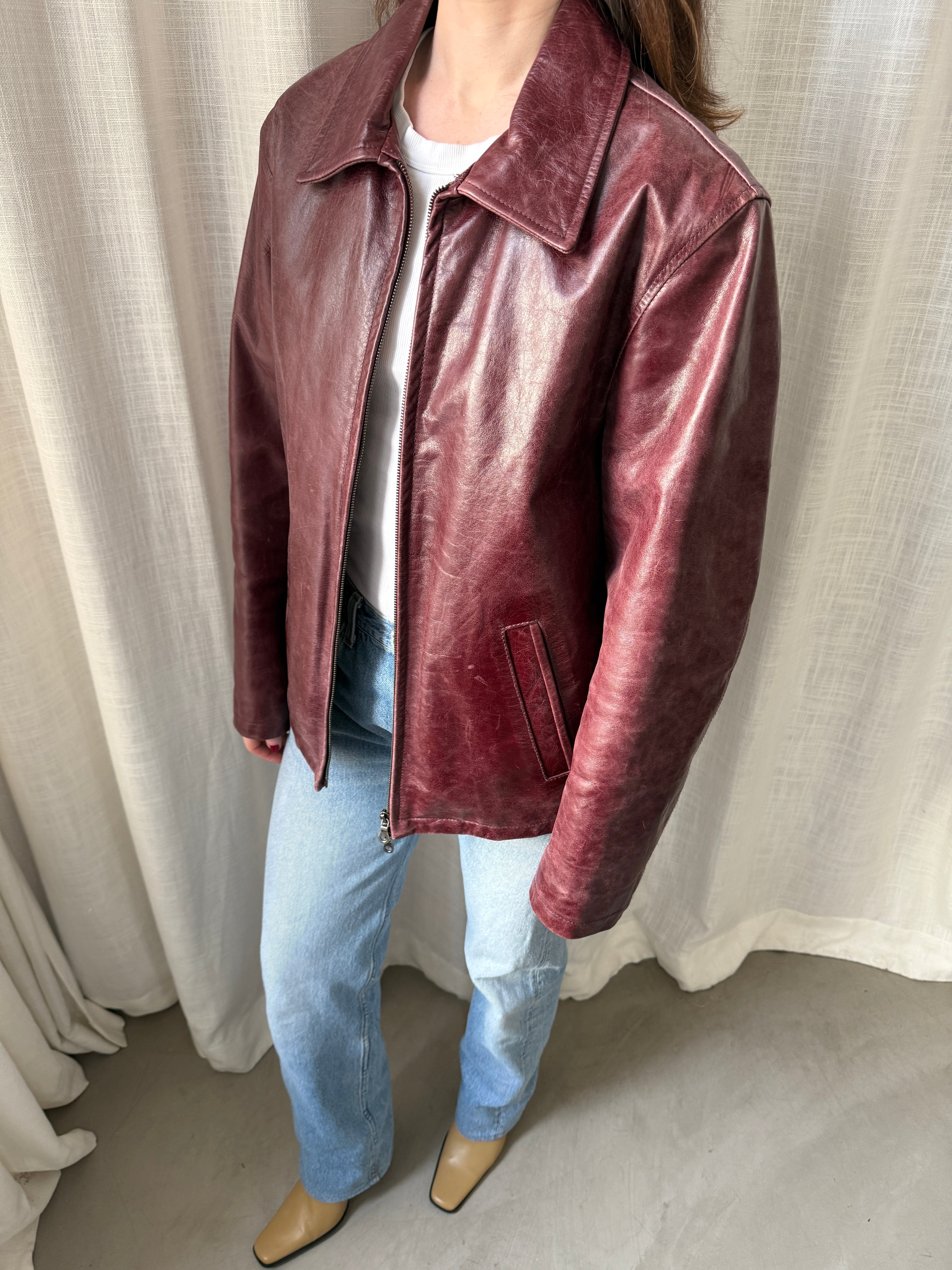 Alan Leather Jacket