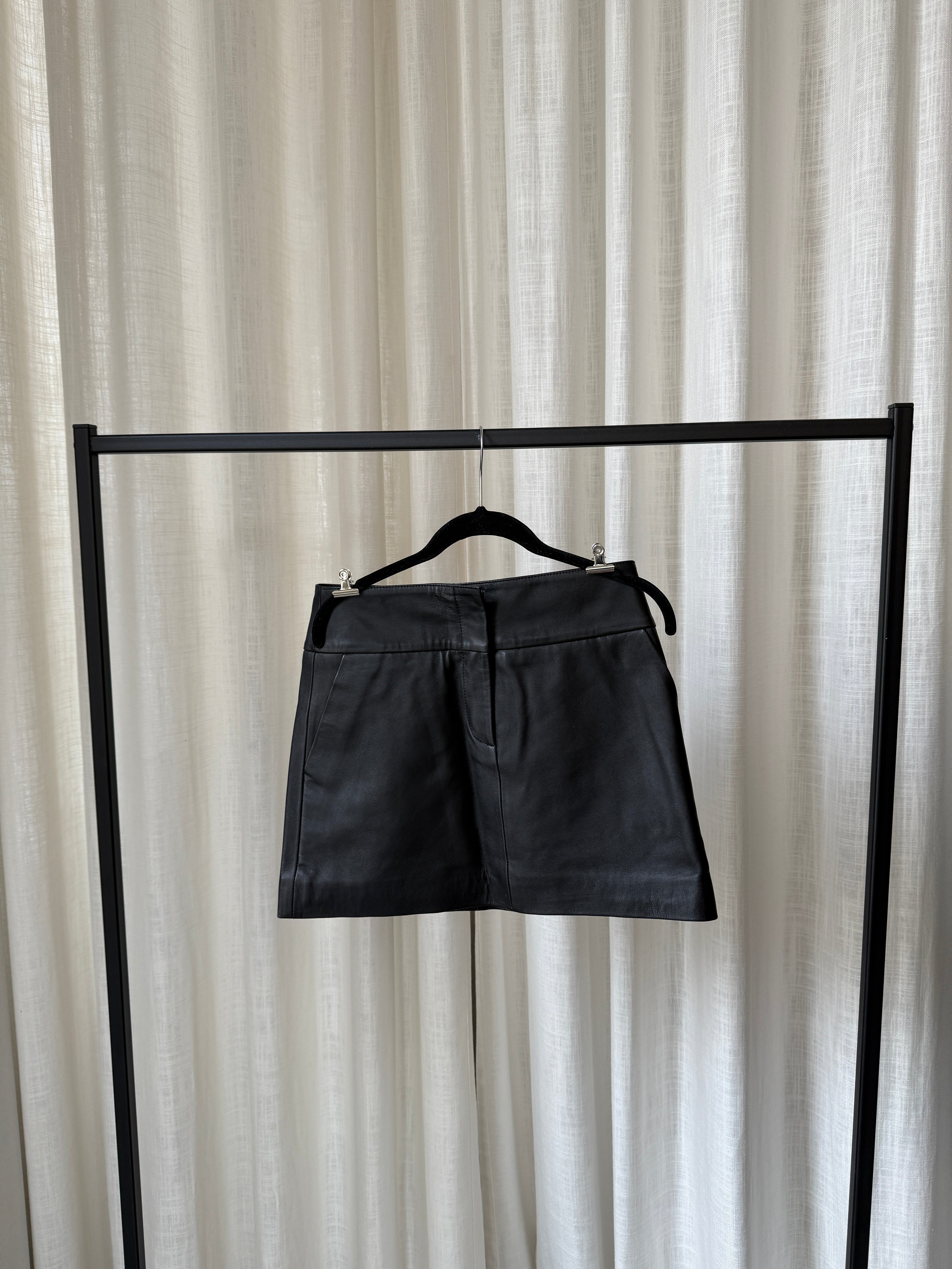 Black Mini Skirt - Sample