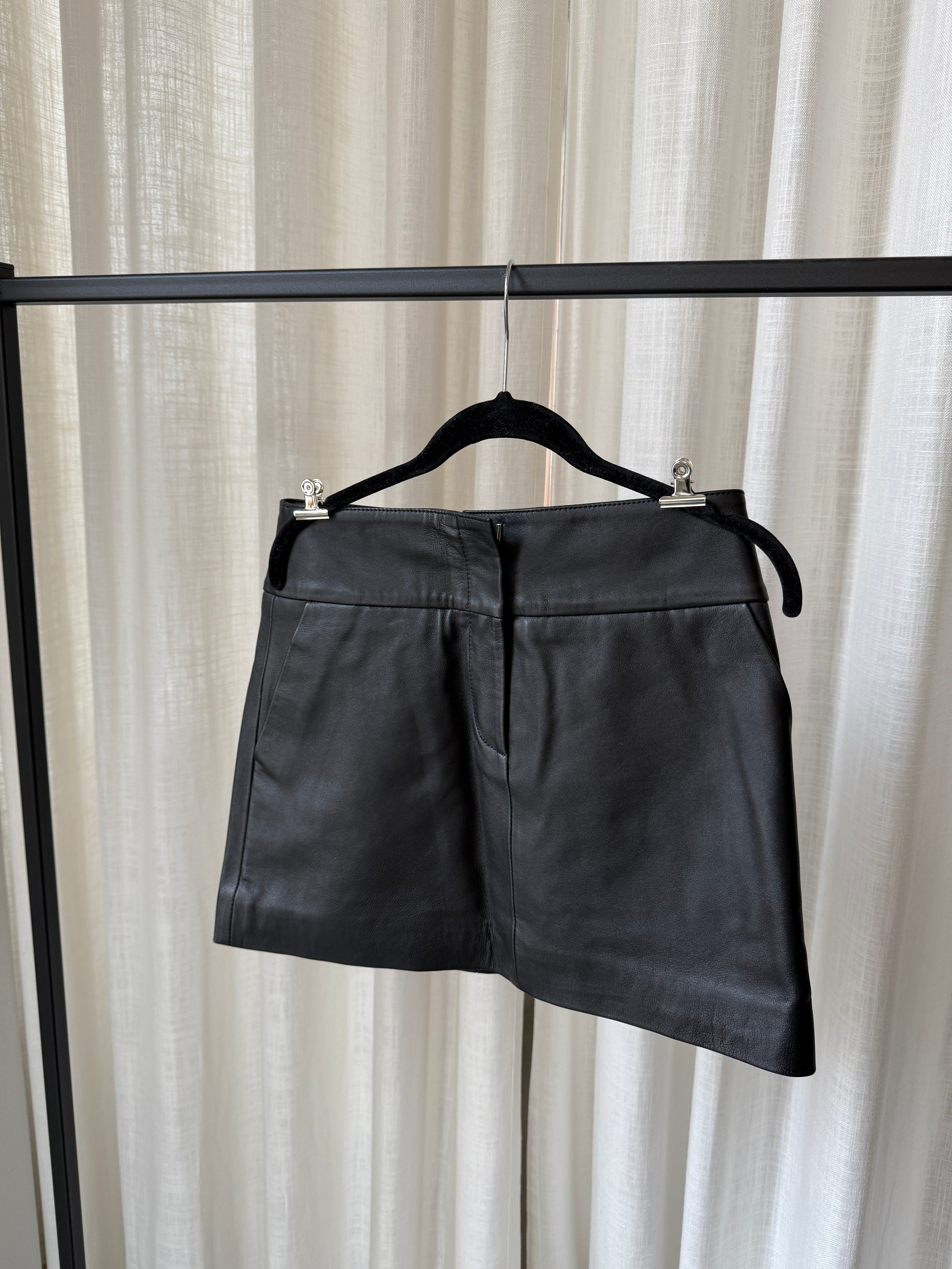 Black Mini Skirt - Sample