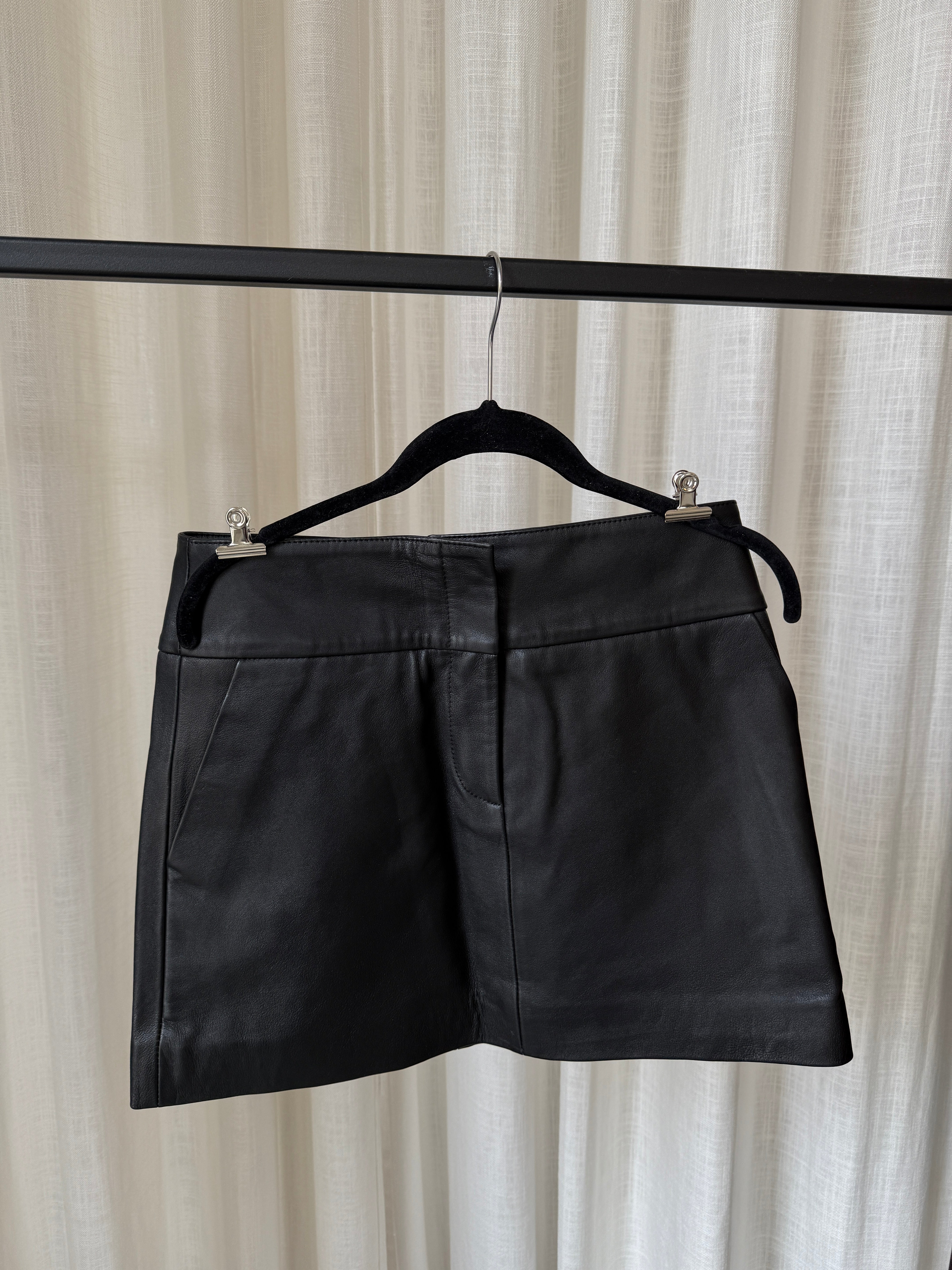 Black Mini Skirt - Sample
