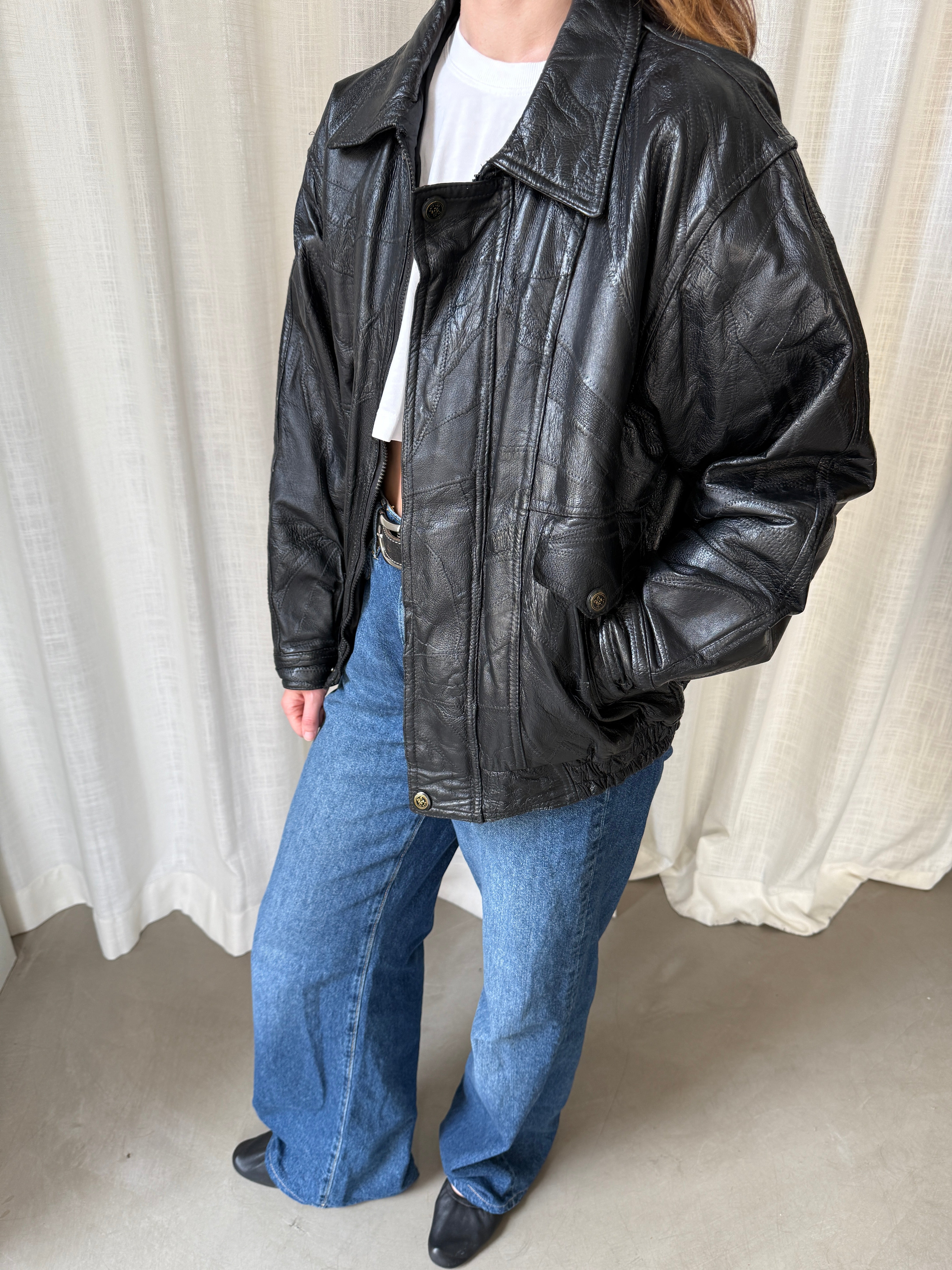 Noir Leather Jacket