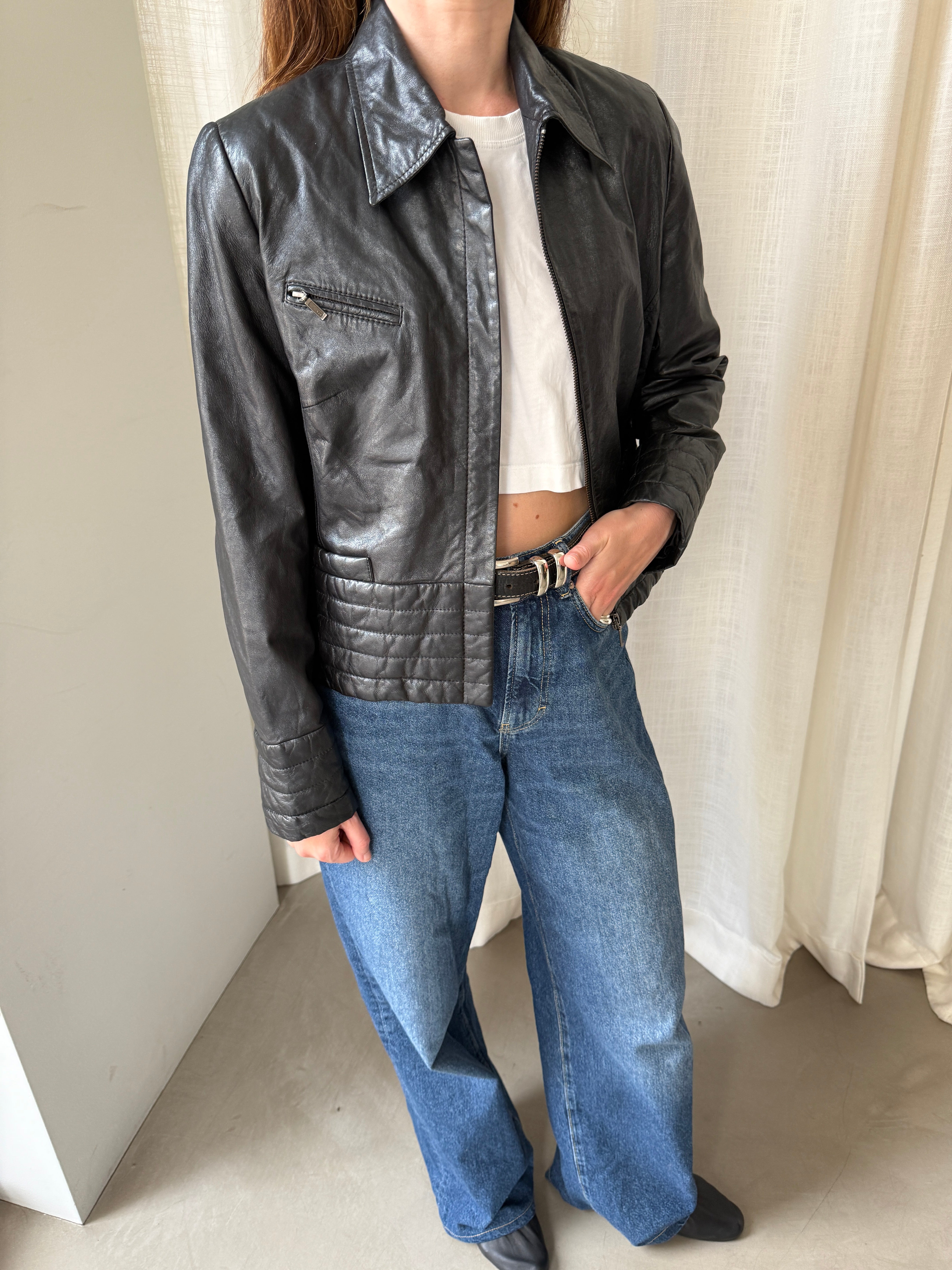 Tuzzi Leather Jacket
