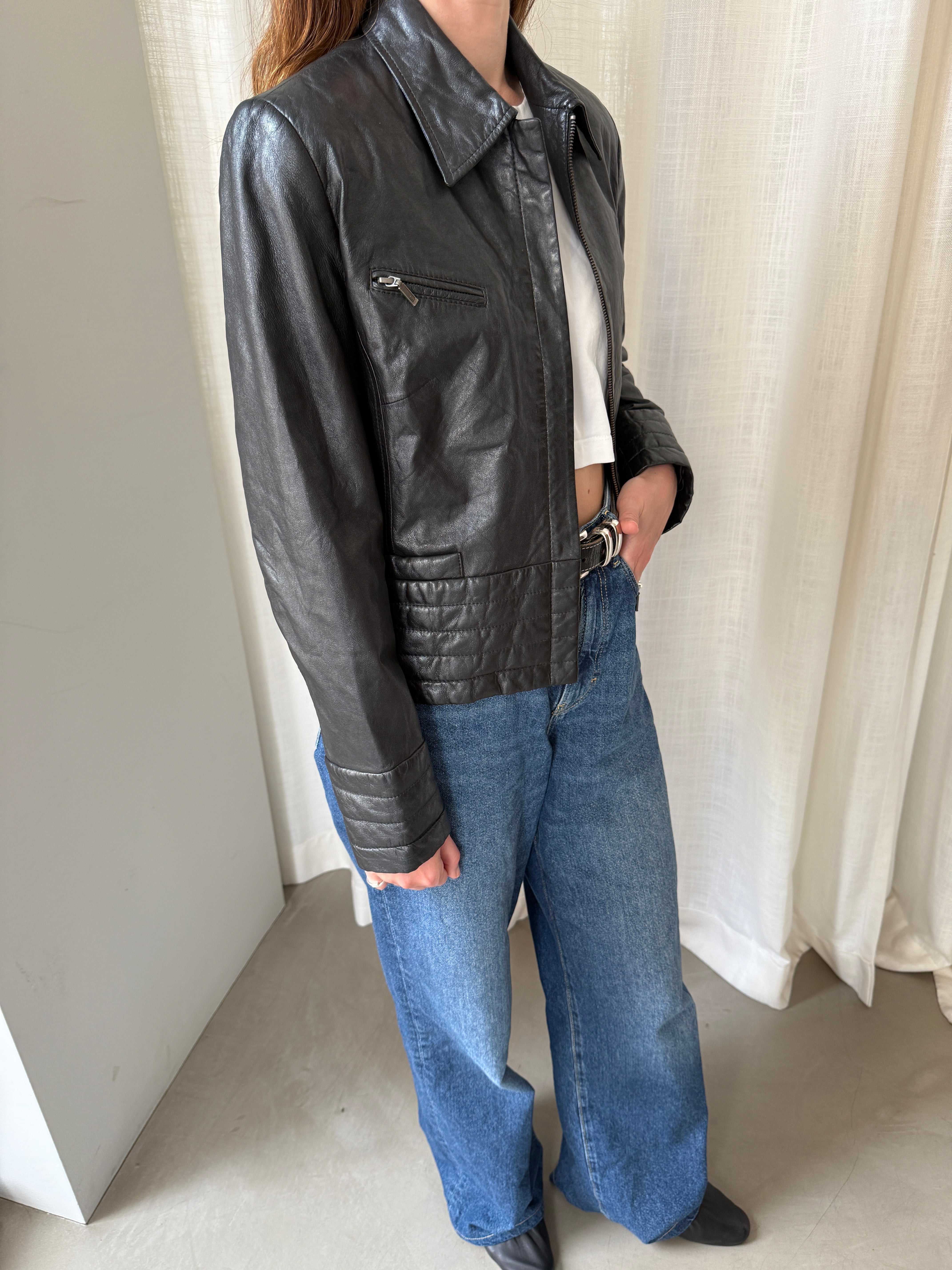Tuzzi Leather Jacket