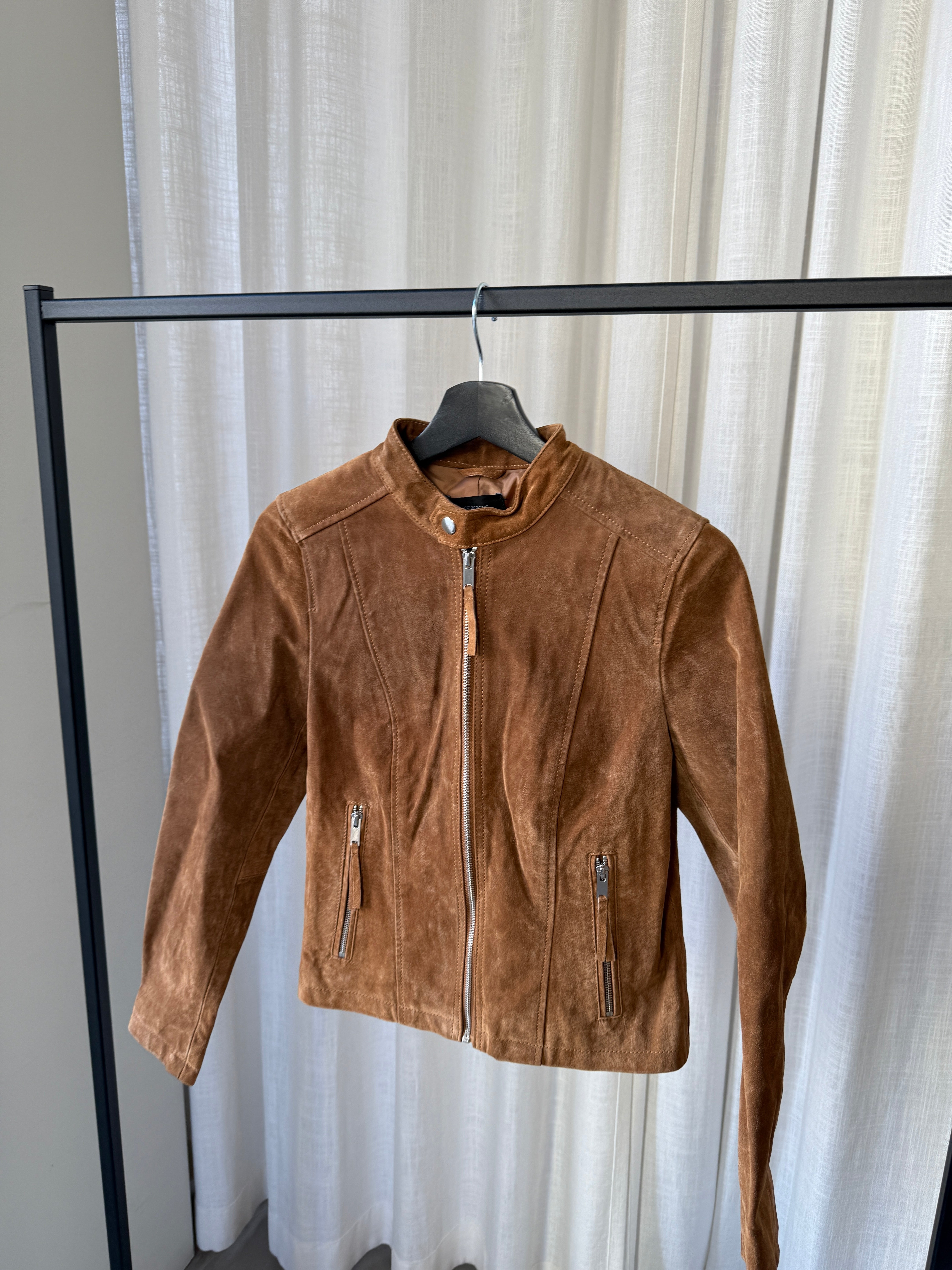 Short Suede Jacket