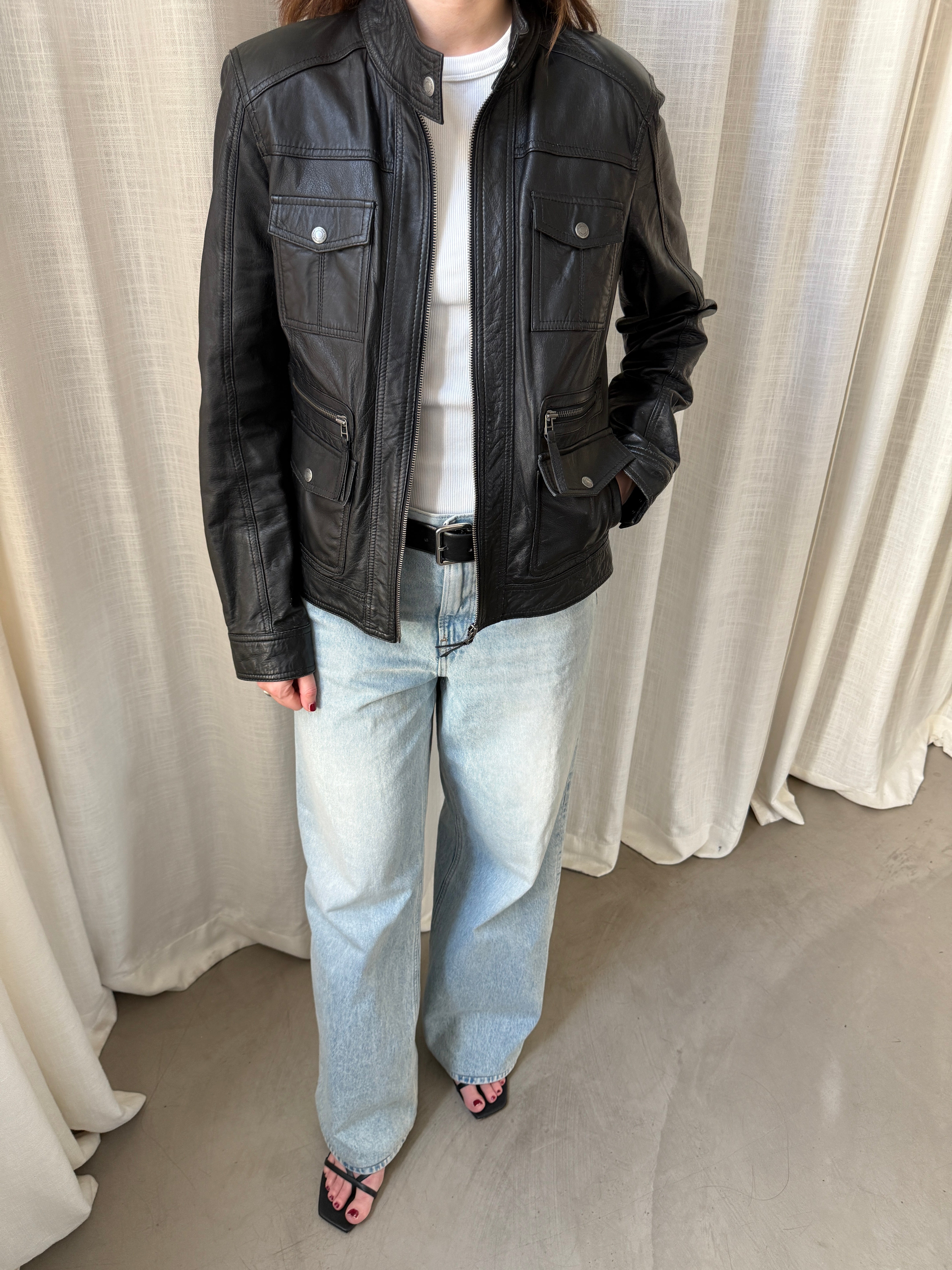 One Leather Jacket