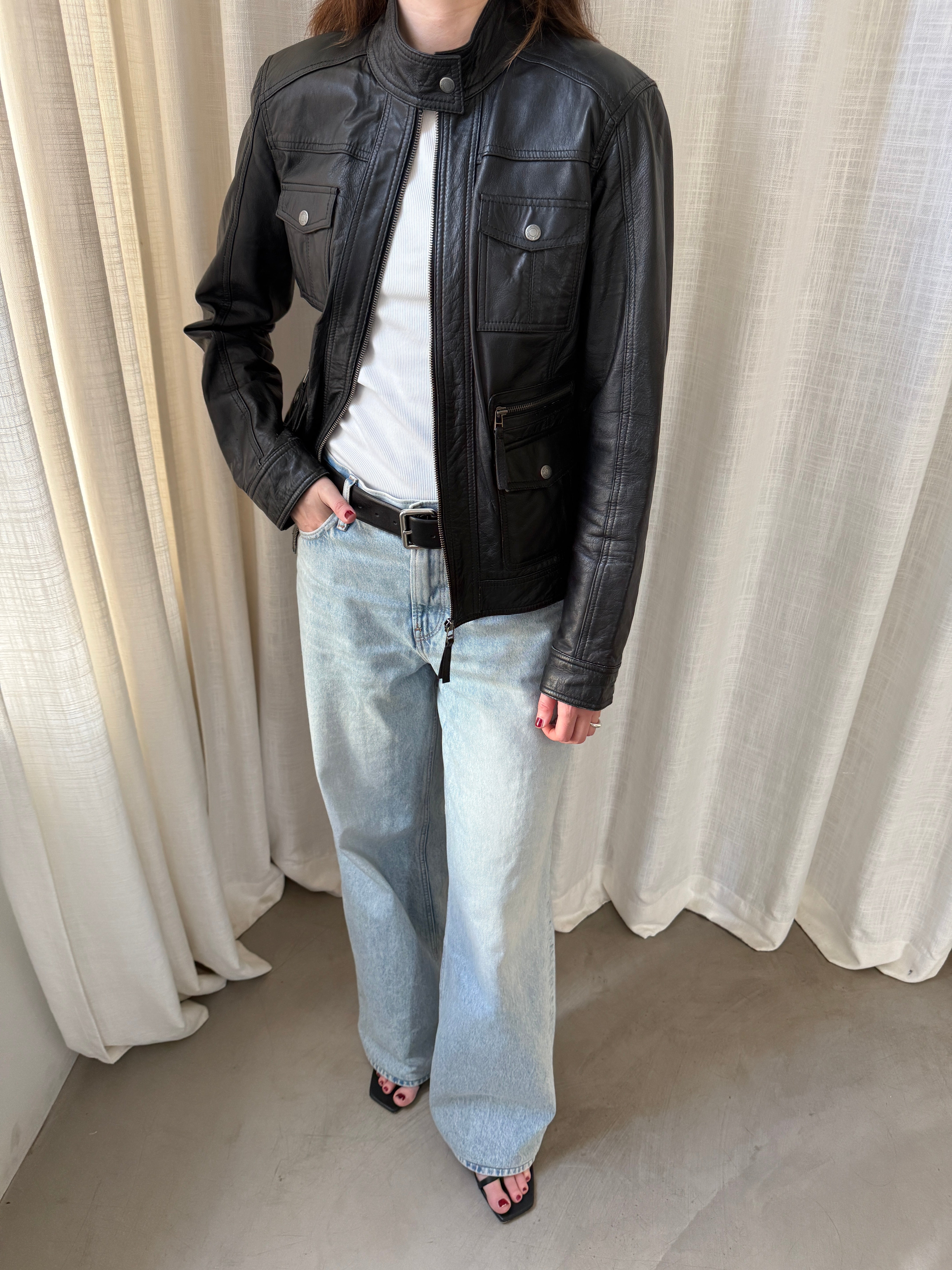 One Leather Jacket