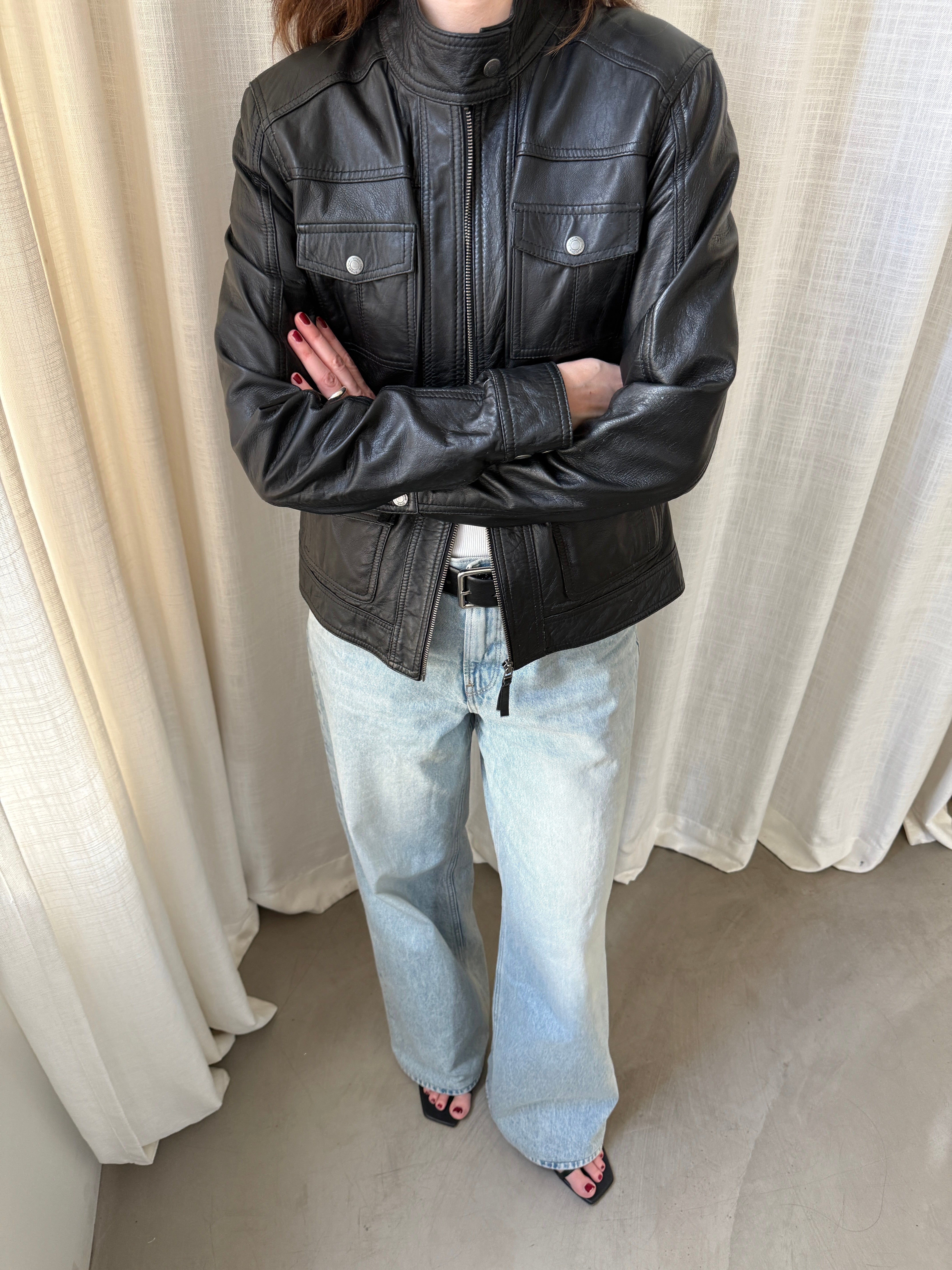 One Leather Jacket