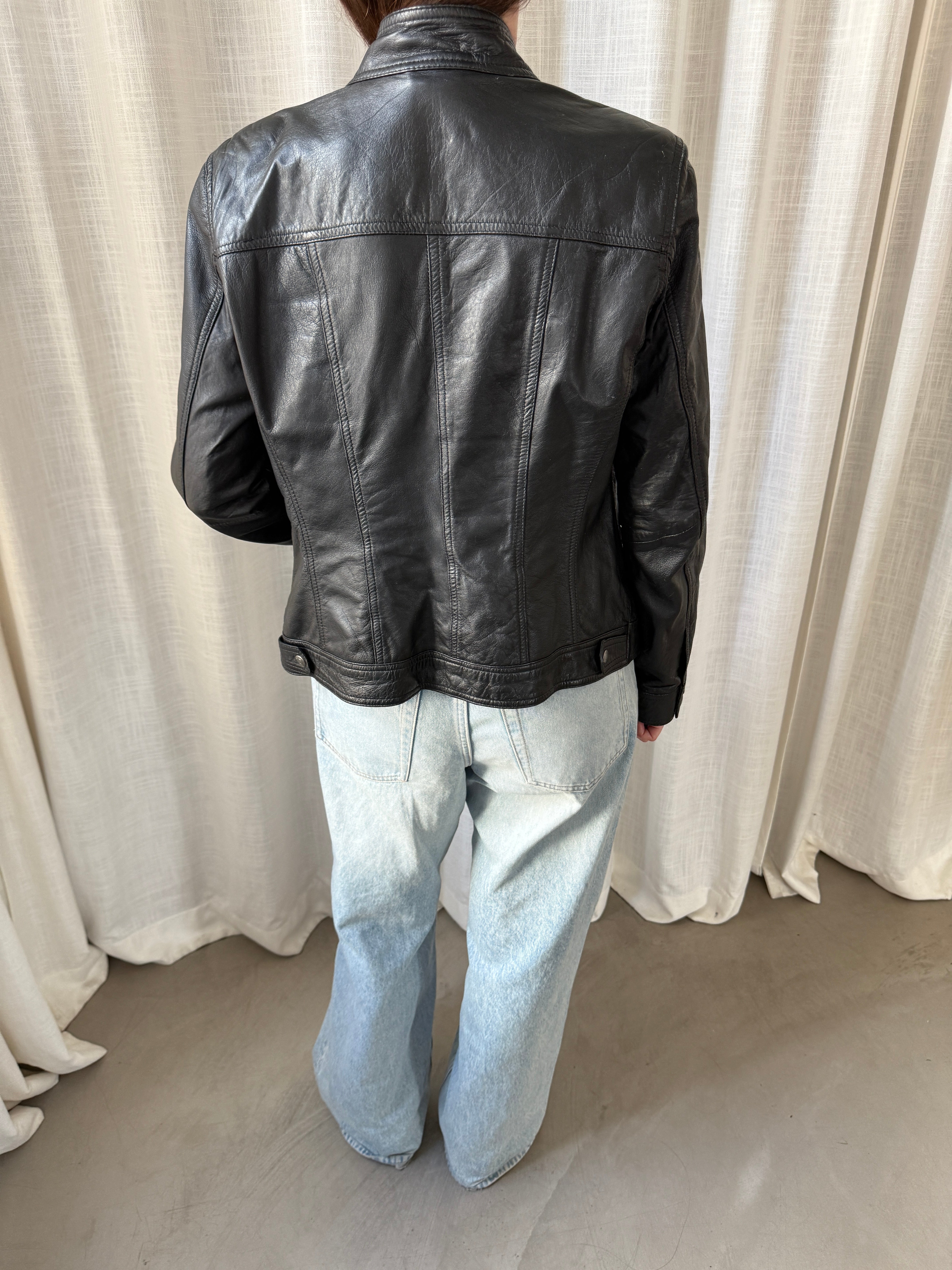 One Leather Jacket