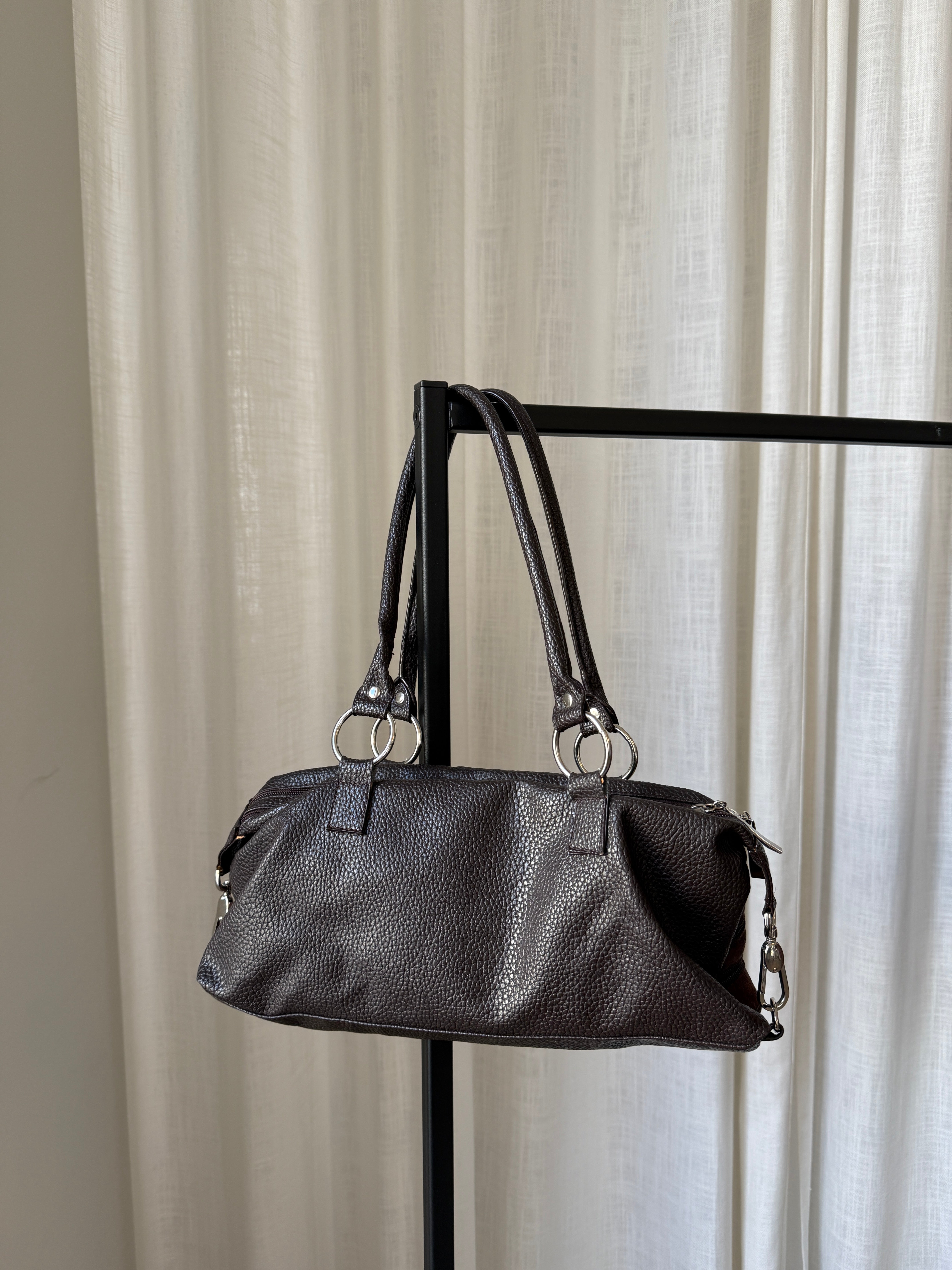 Woven Brown Bag