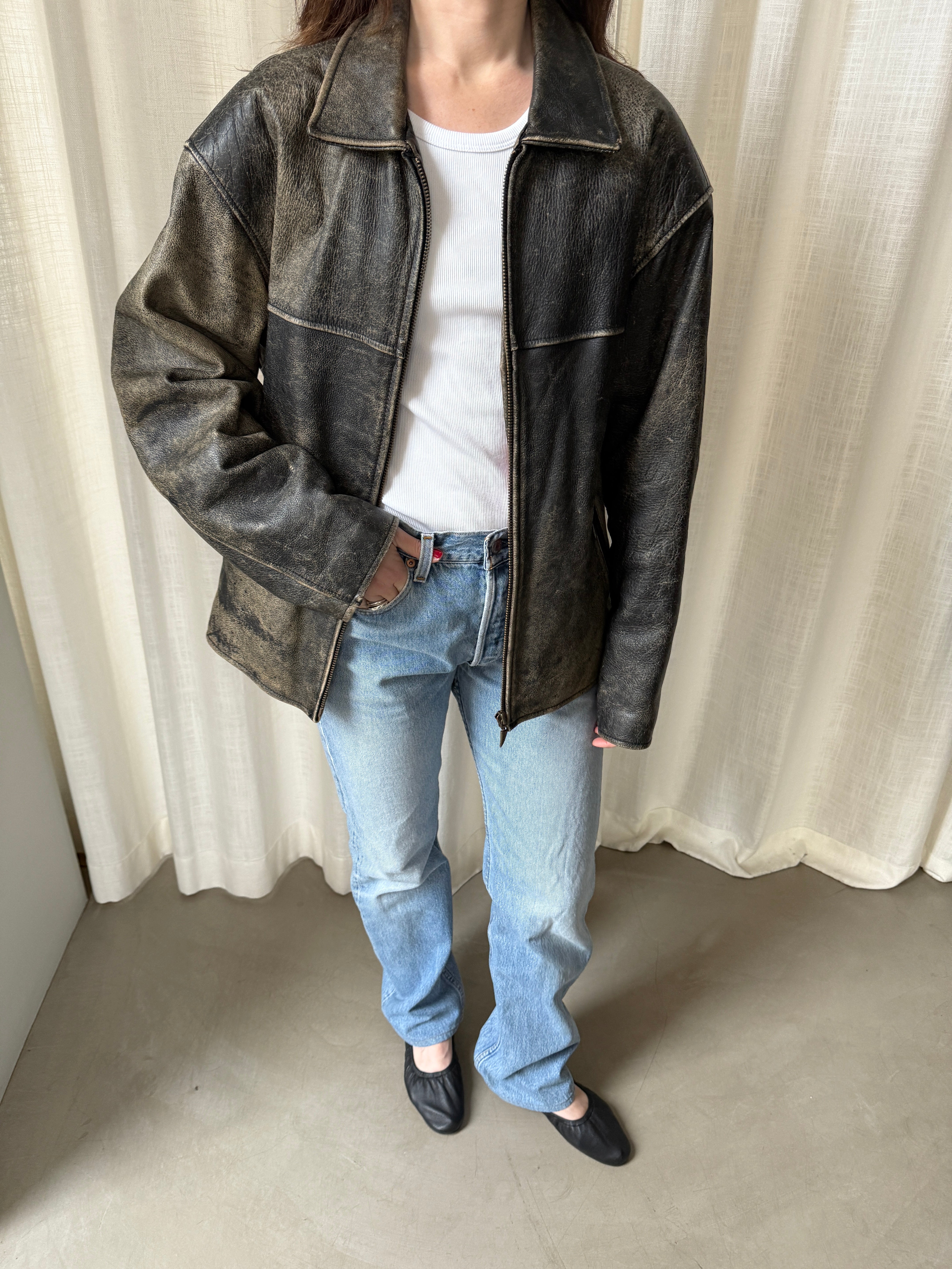 Gatto Distressed Jacket