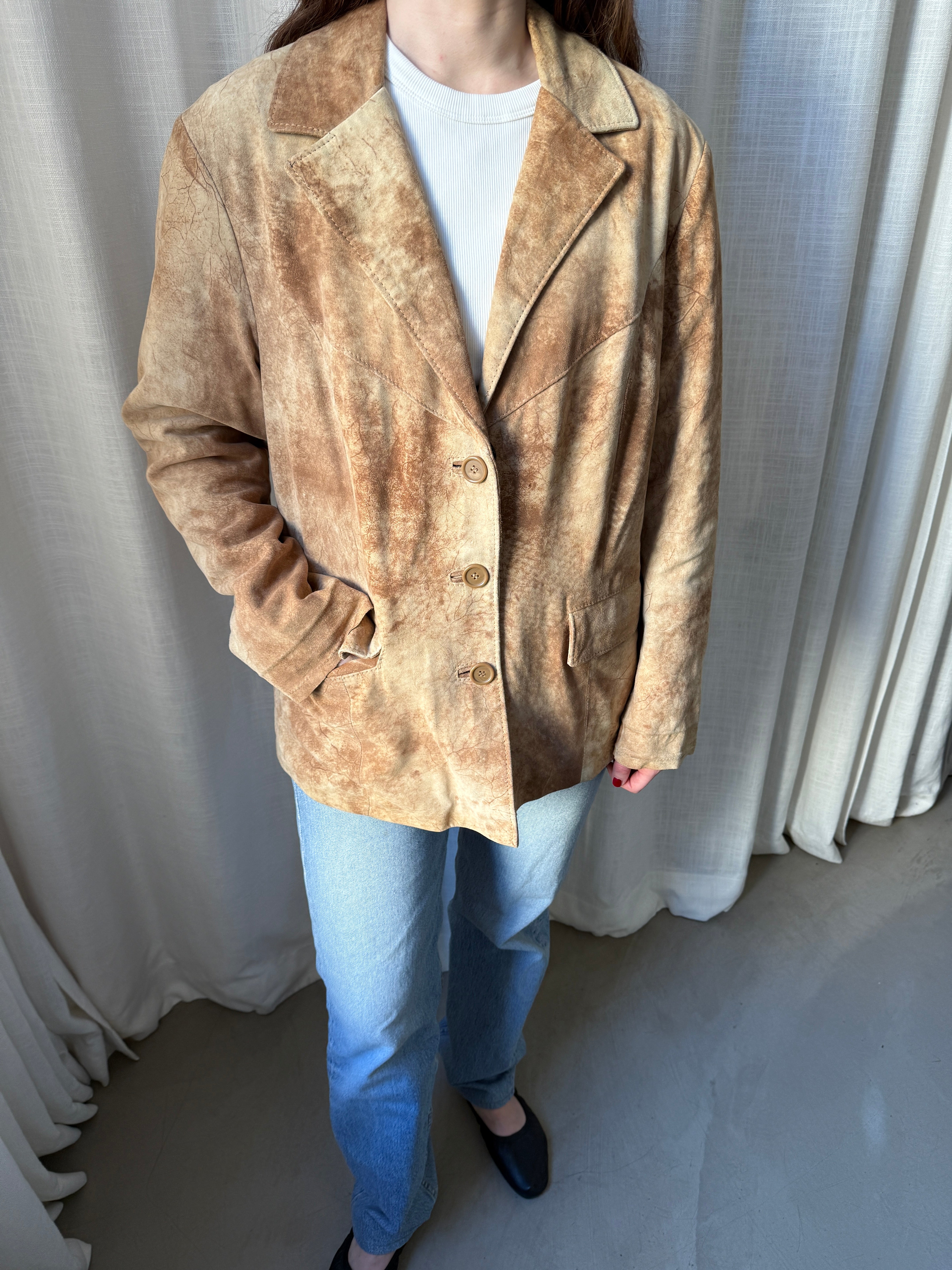 Neva Leather Blazer