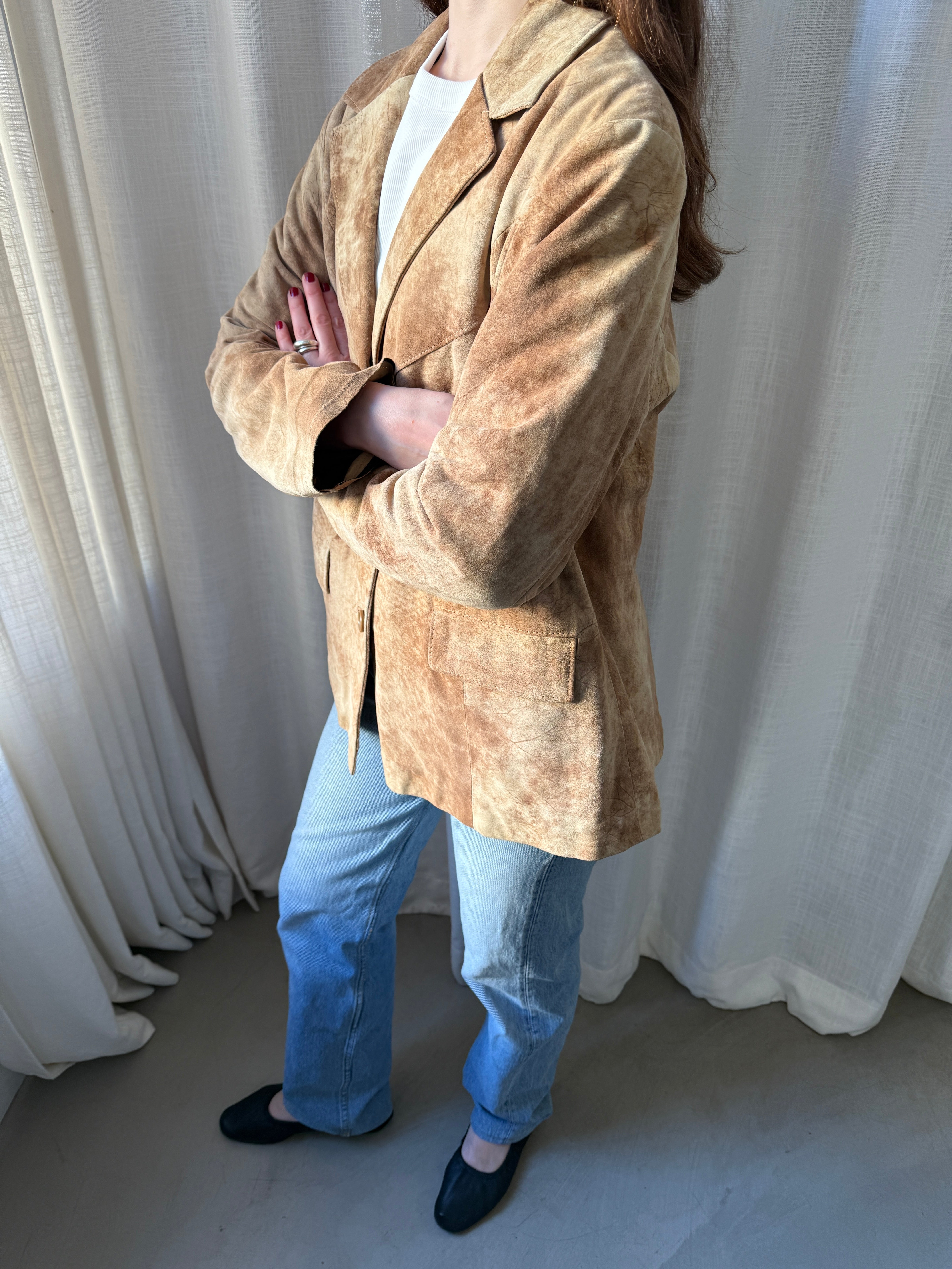 Neva Leather Blazer
