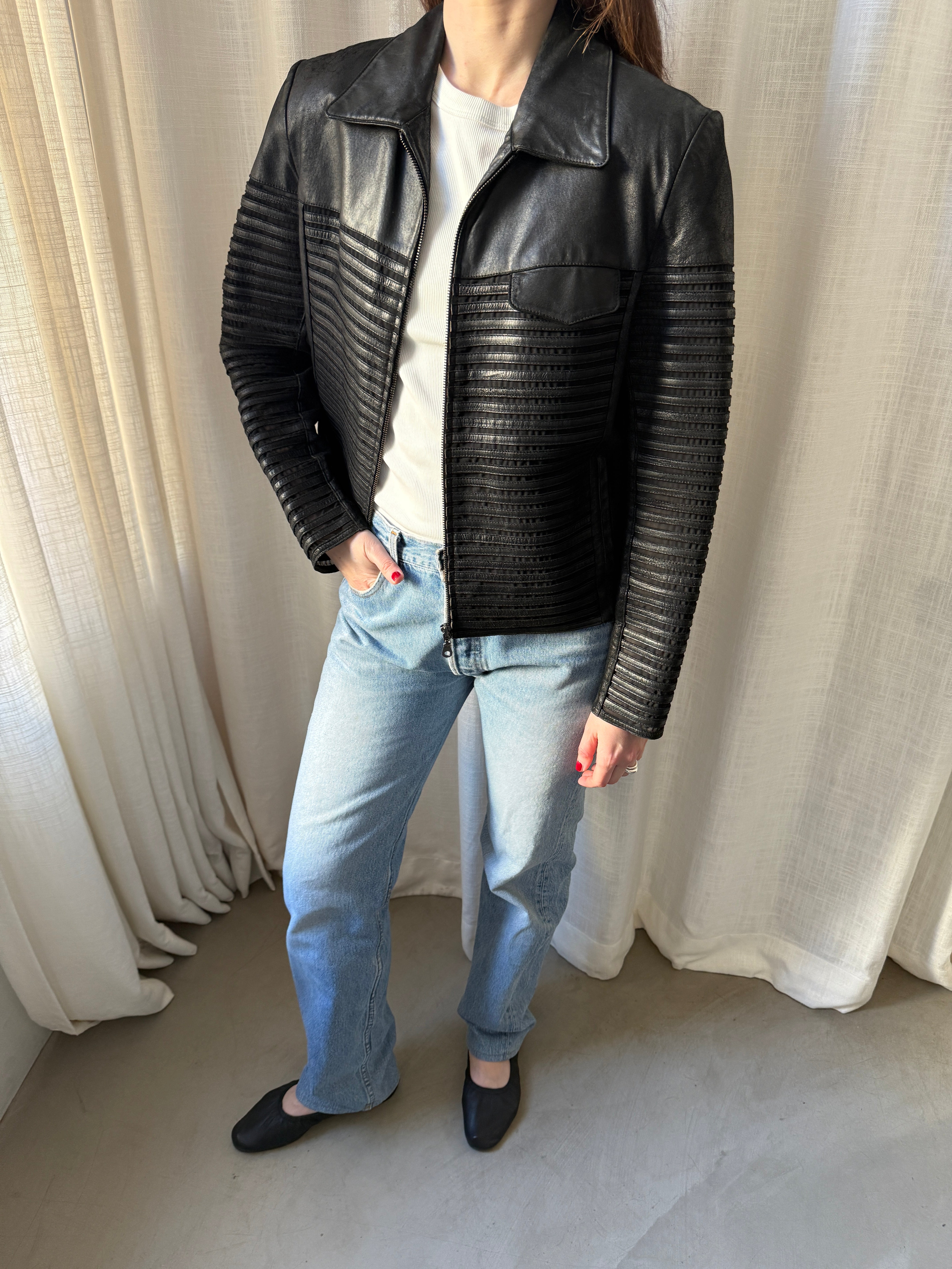 Lia Leather Jacket