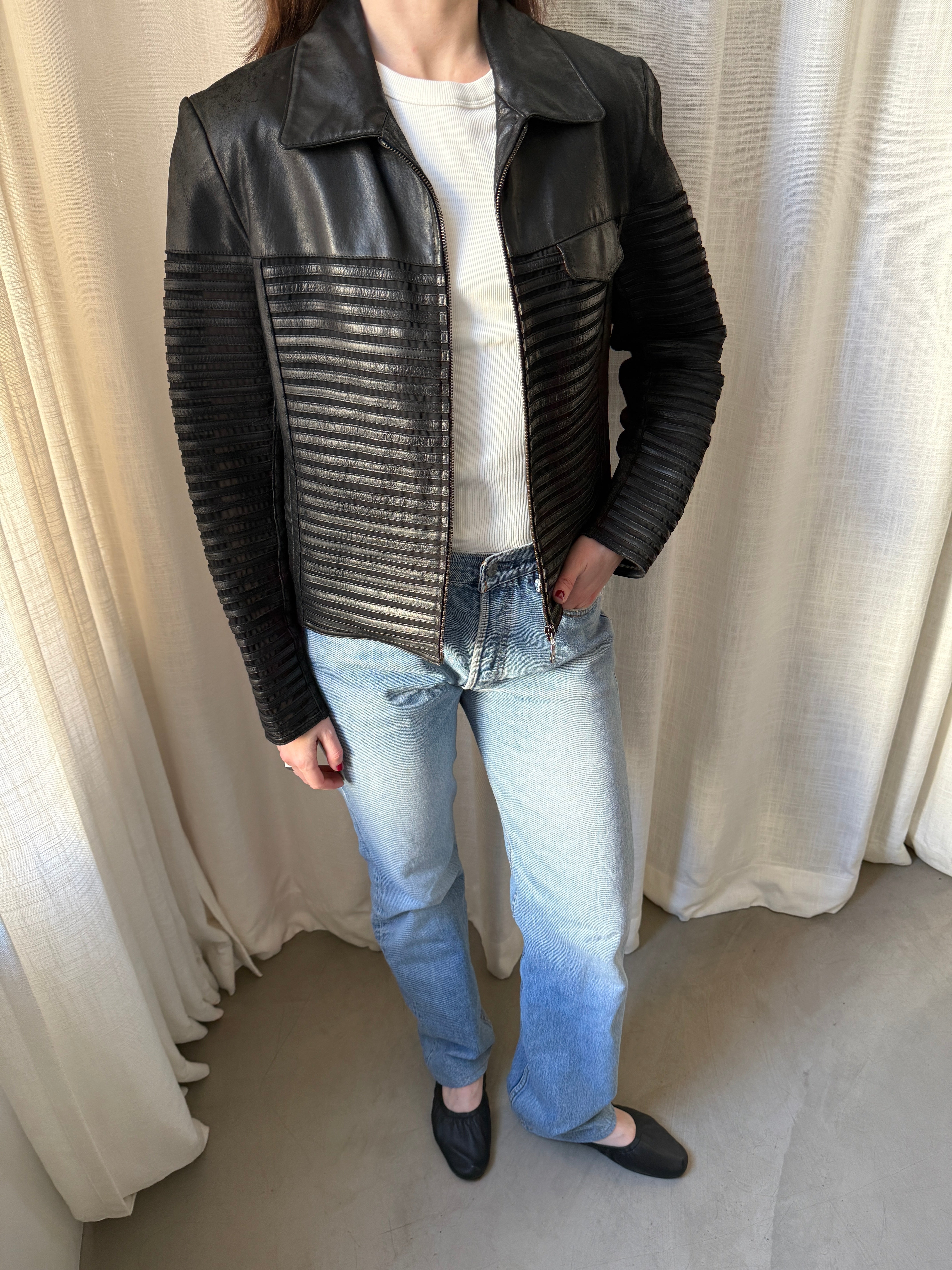 Lia Leather Jacket