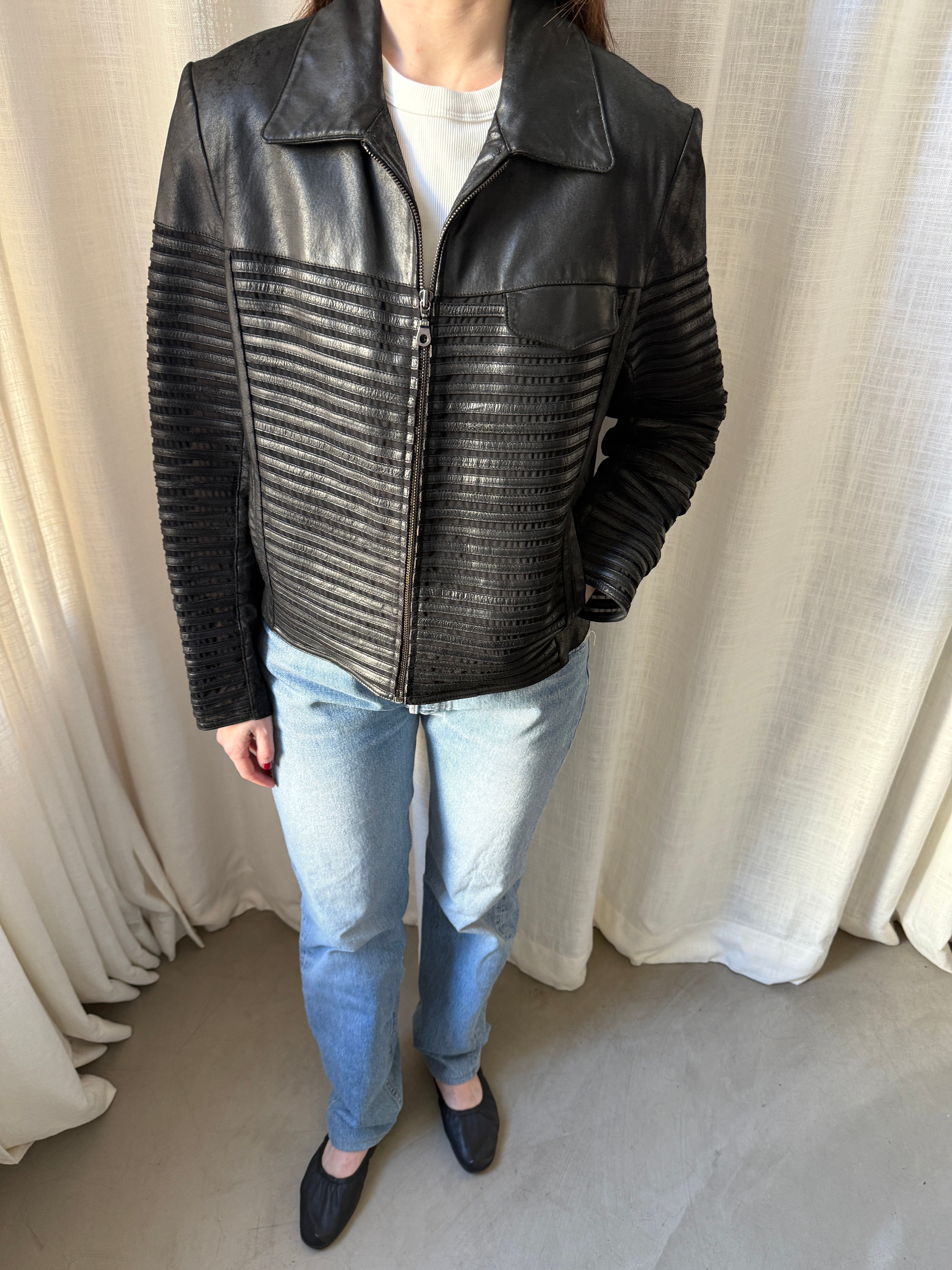 Lia Leather Jacket